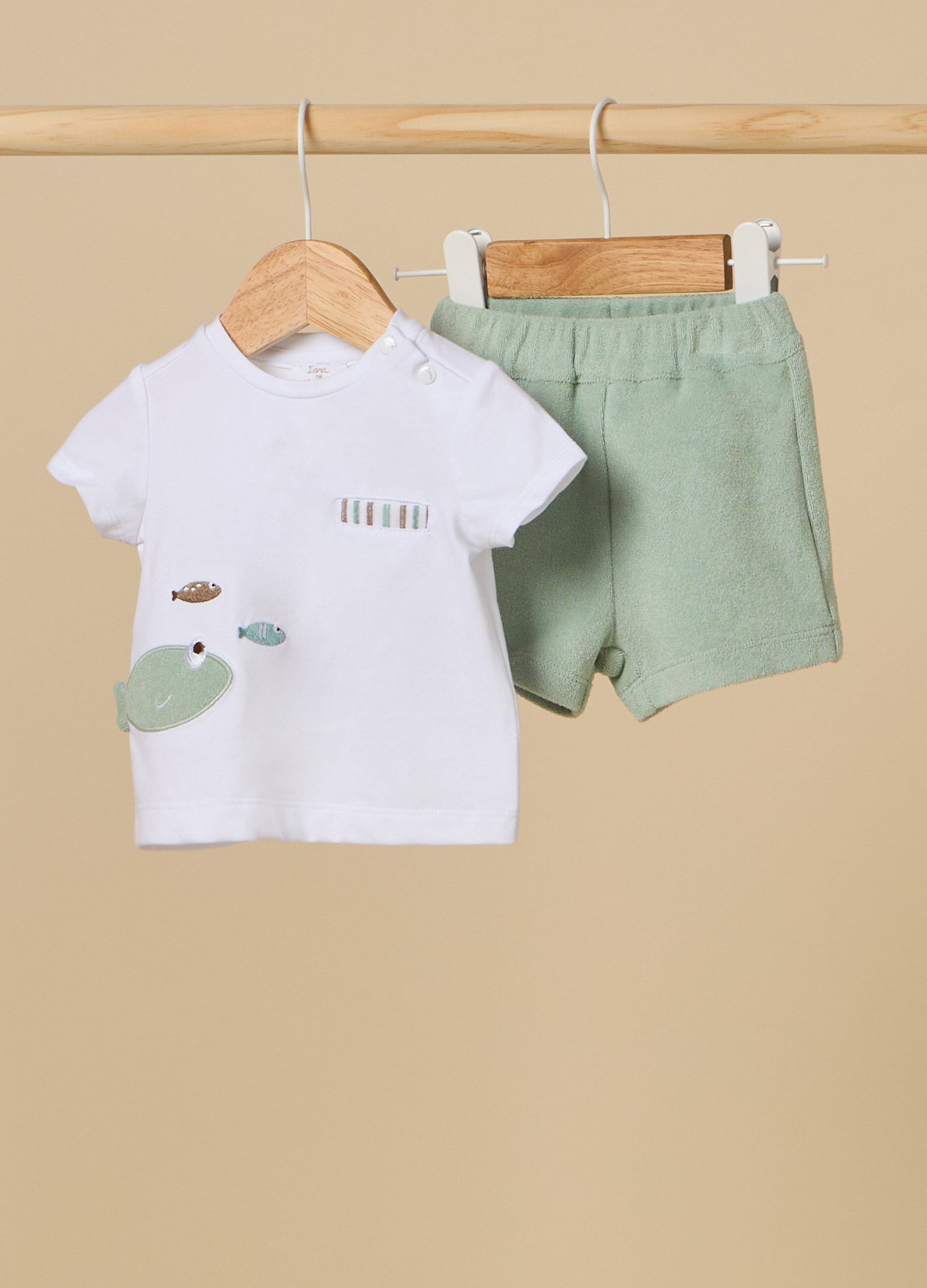 Set IANA in cotone neonato