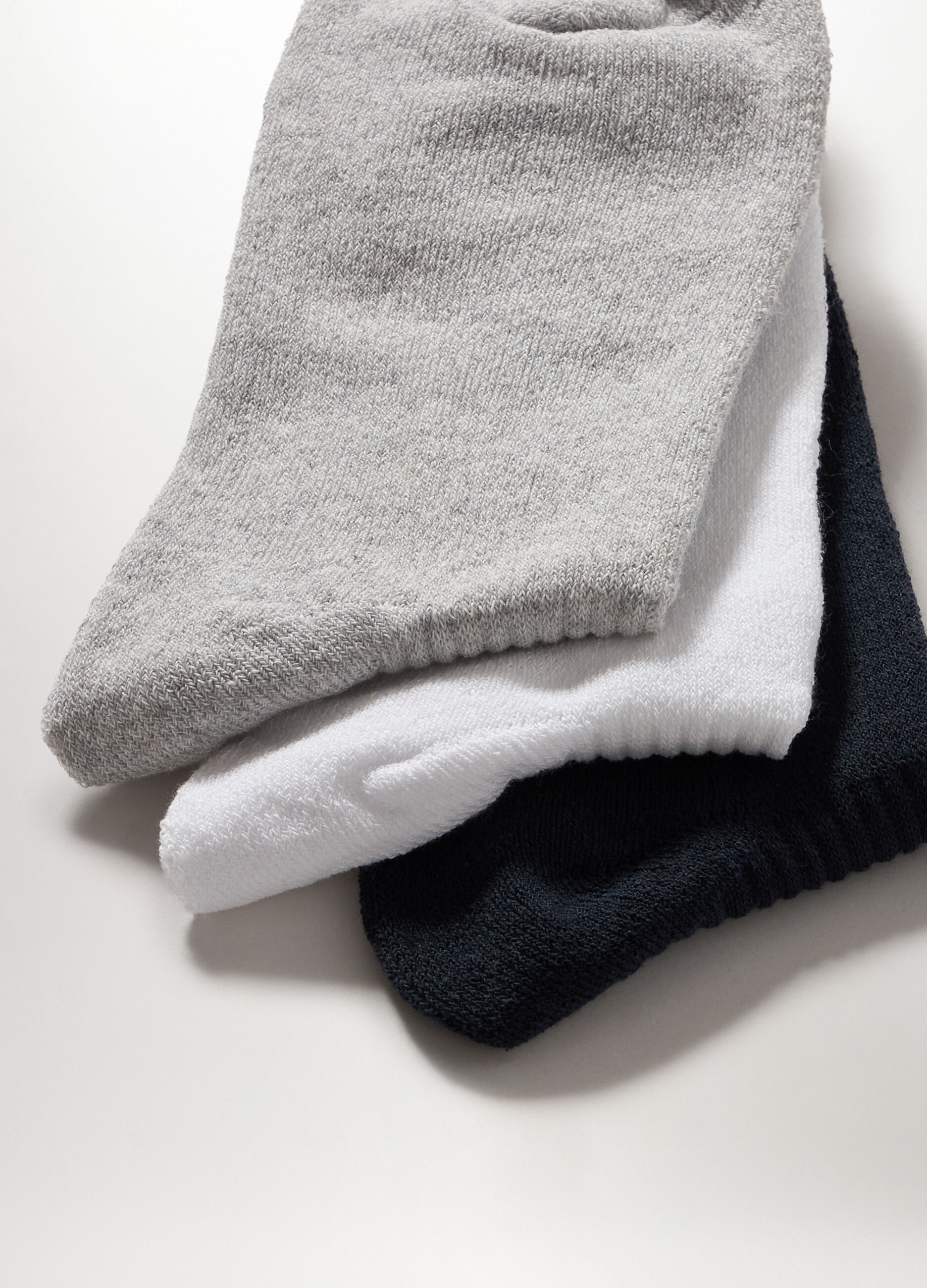 3 pack calzini con inserto a righe uomo_1