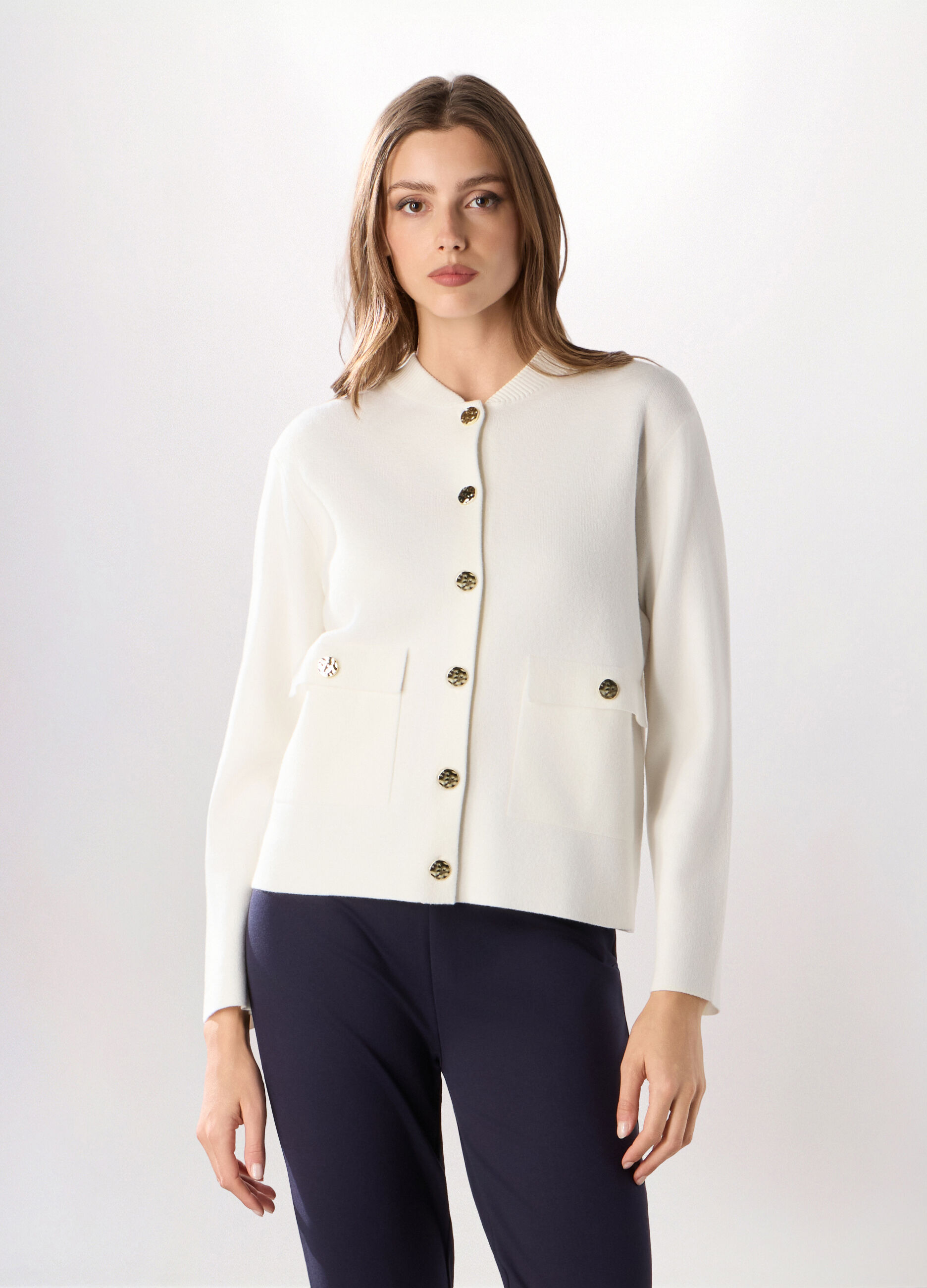 Giacchina misto viscosa donna_0