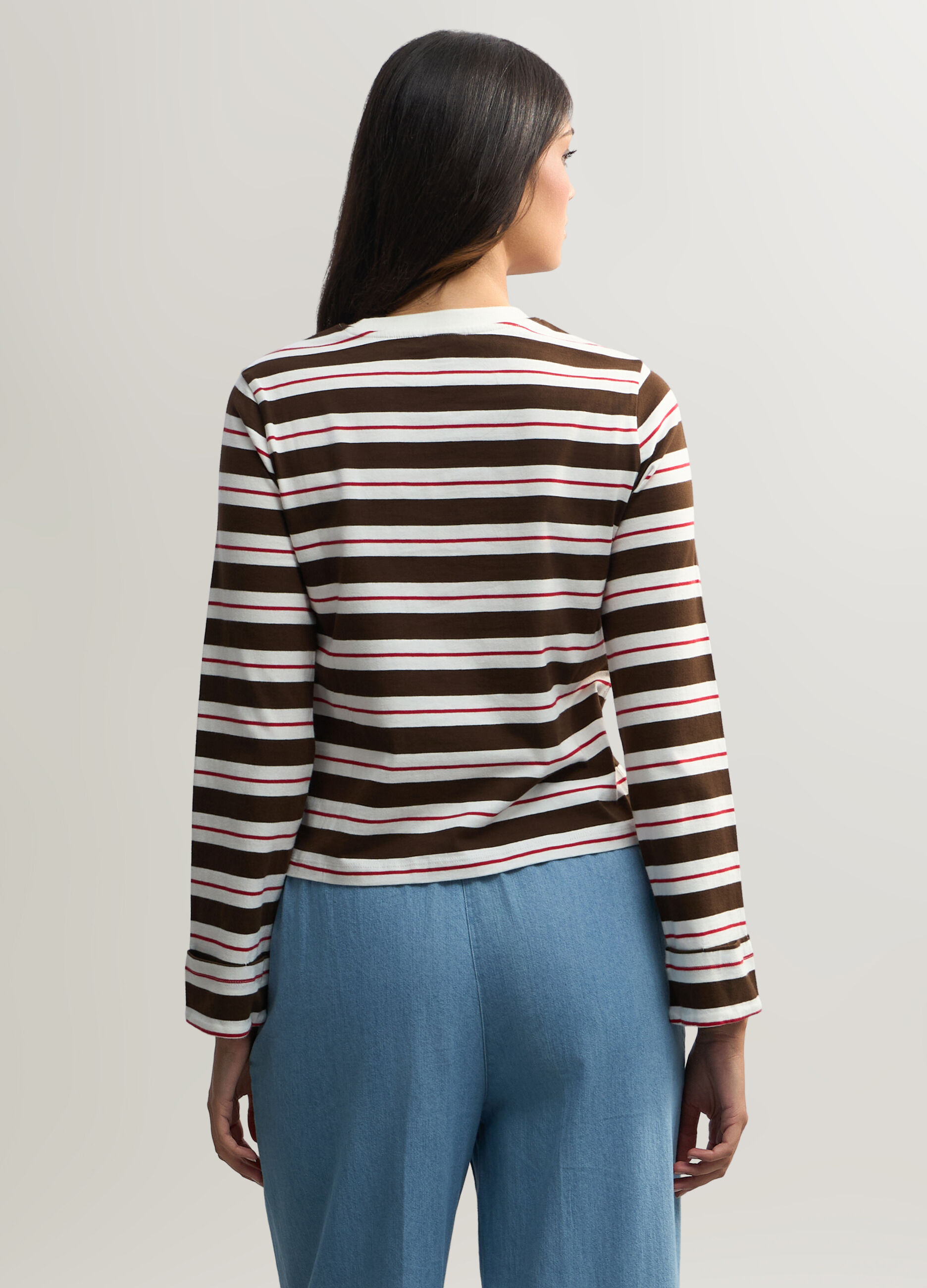 T-shirt girocollo donna_1