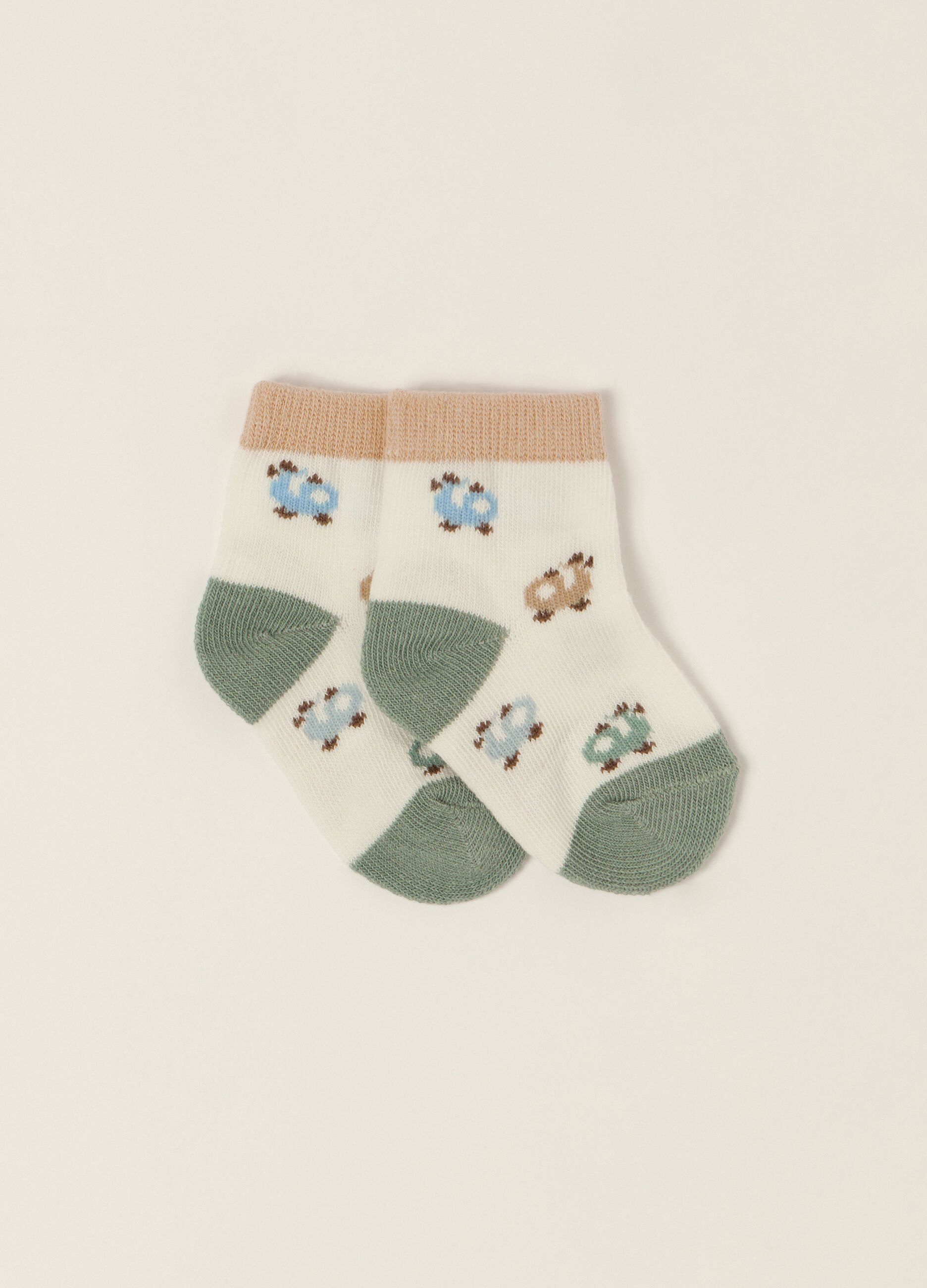 Calze misto cotone stretch IANA neonato_0