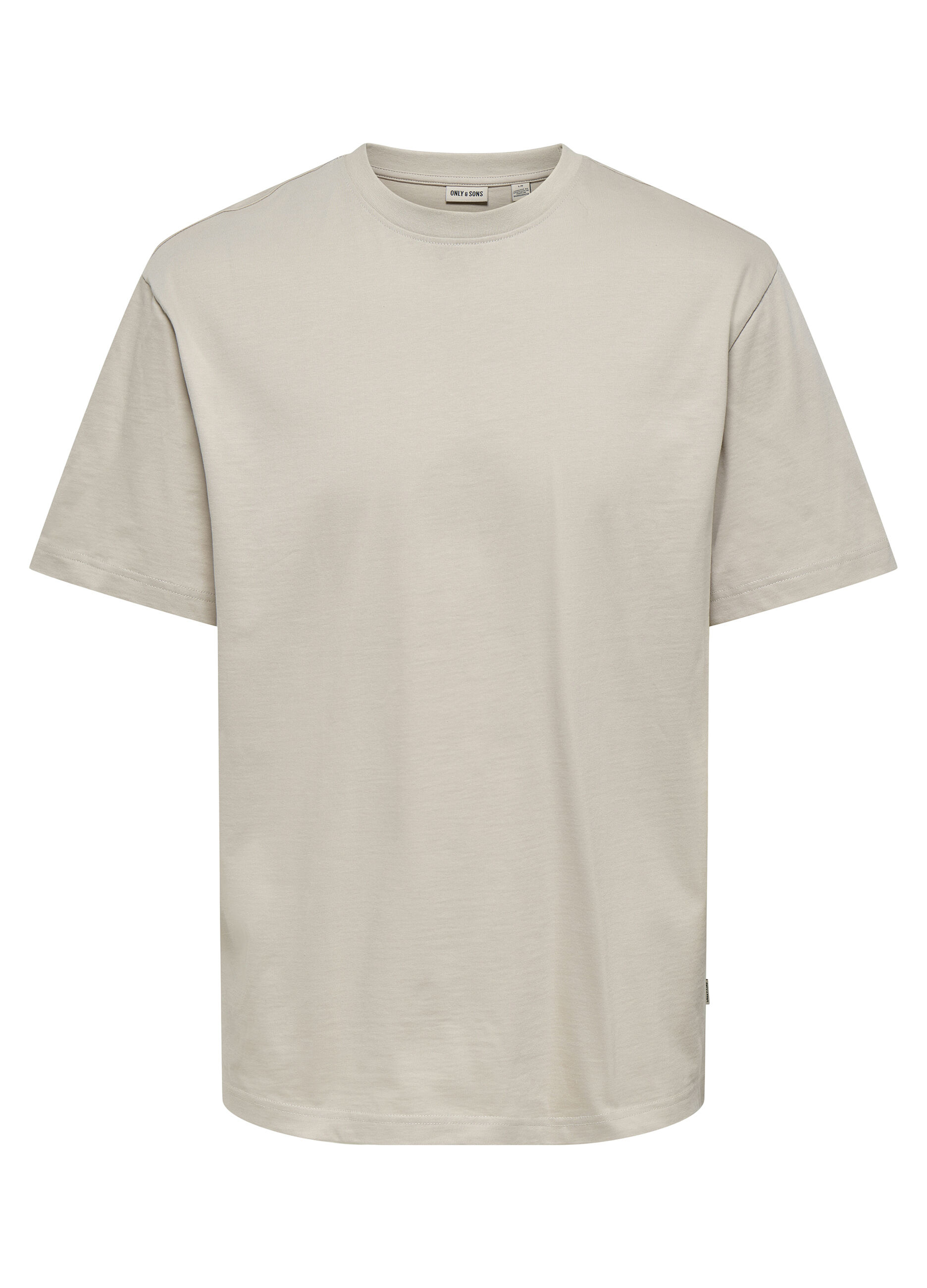 T-shirt girocollo tinta unita uomo_5