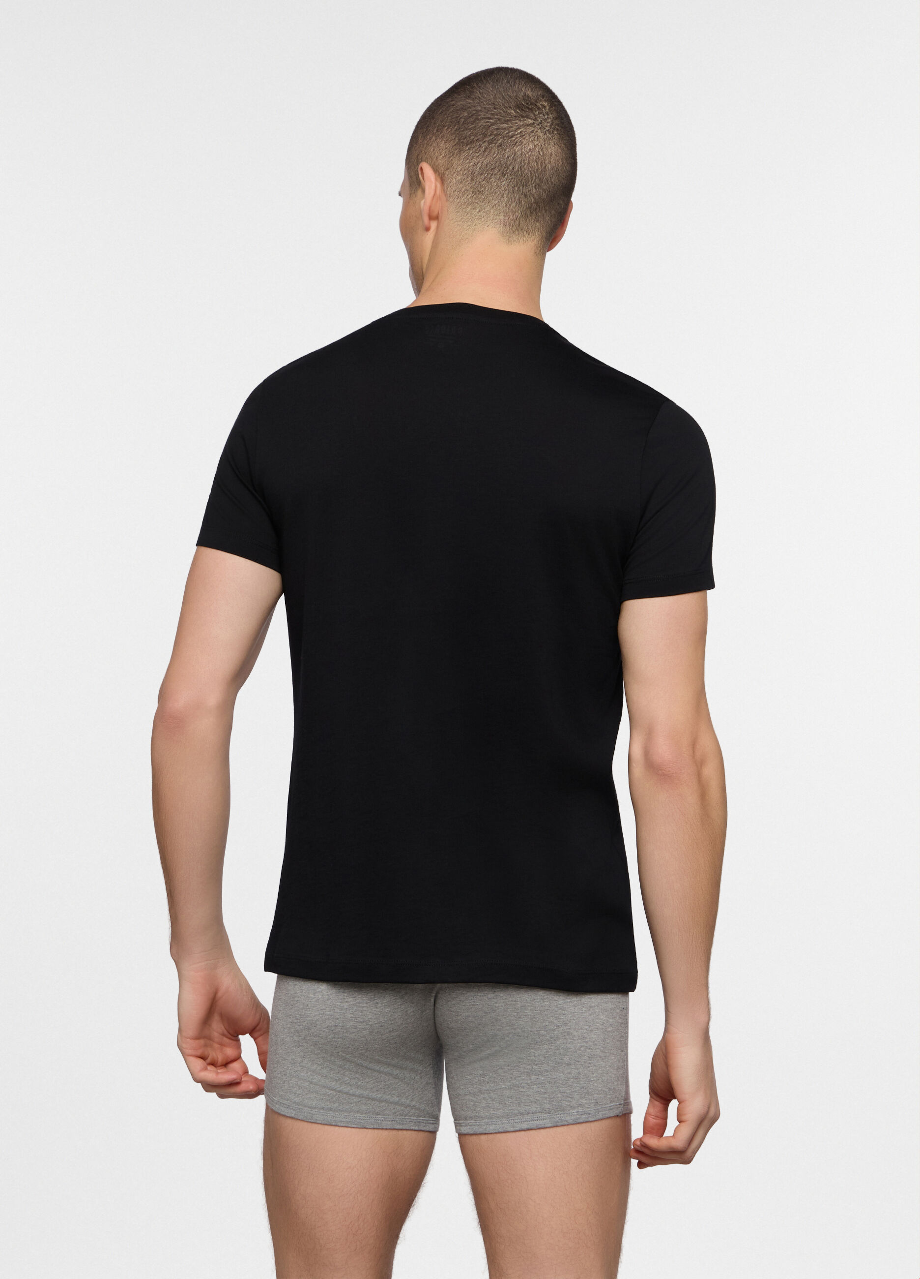 Maglietta intima in cotone uomo_1