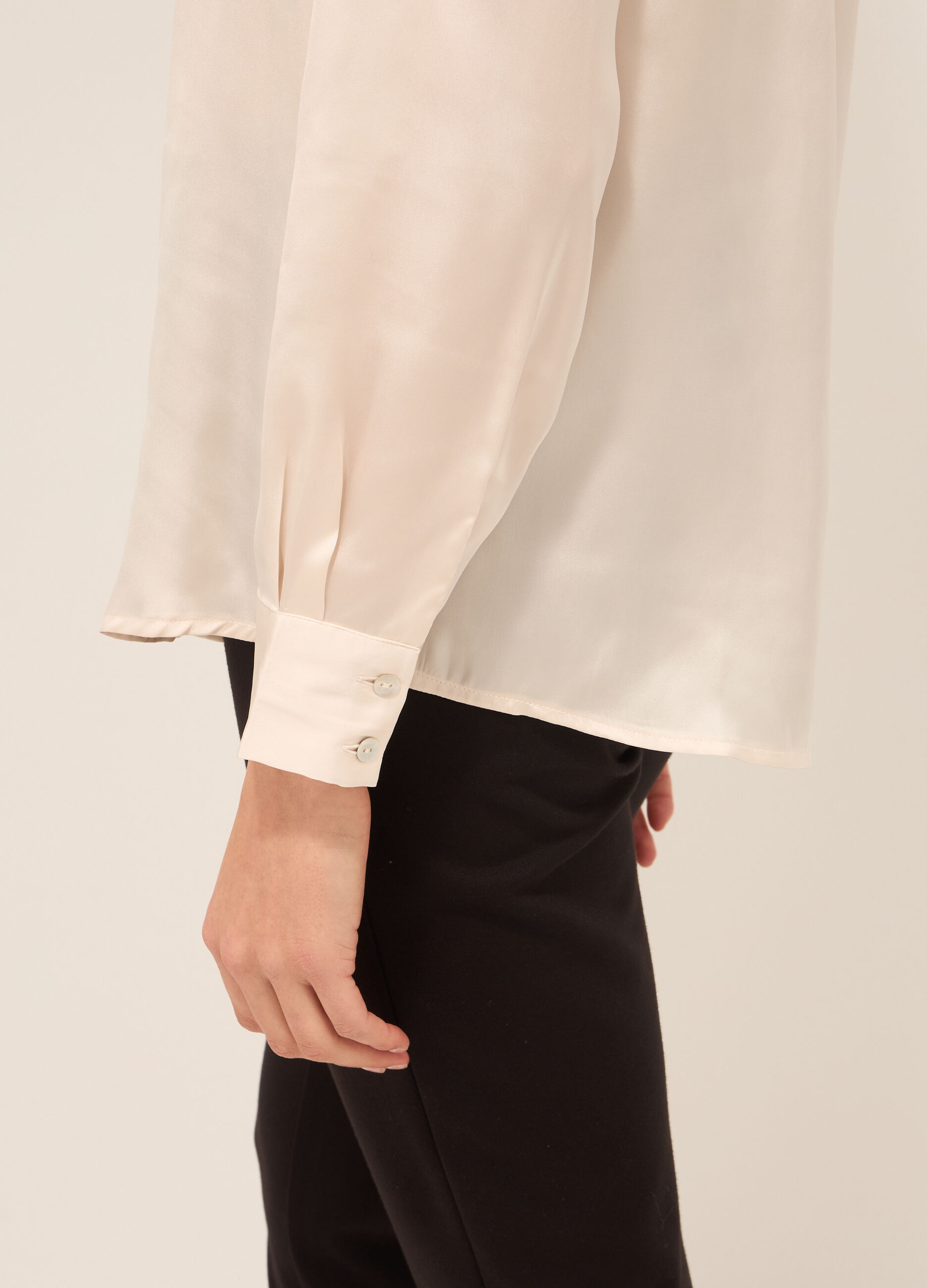 Camicia in raso donna