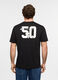 T-shirt girocollo con stampa Peanuts uomo_1