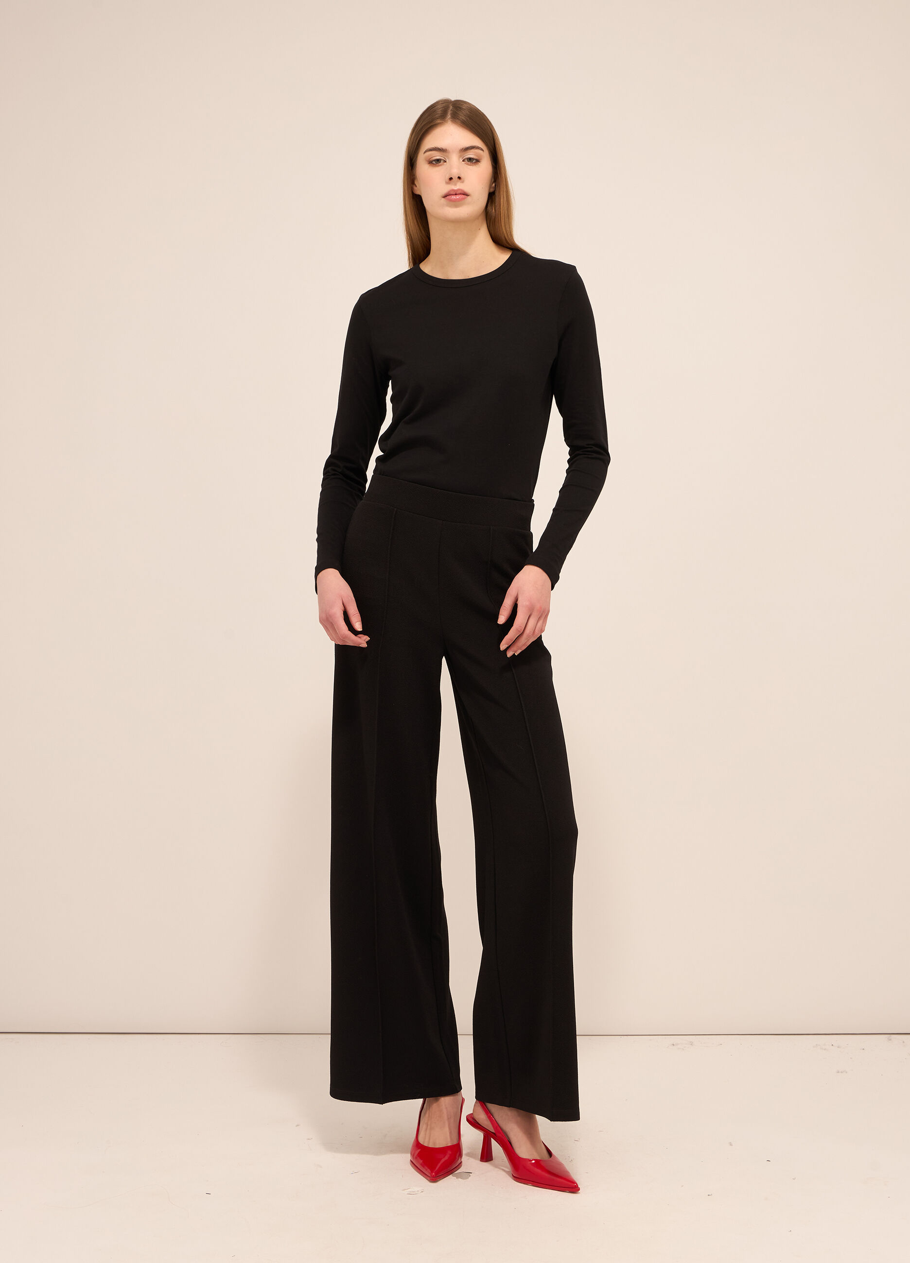 Leggings wide leg donna_0