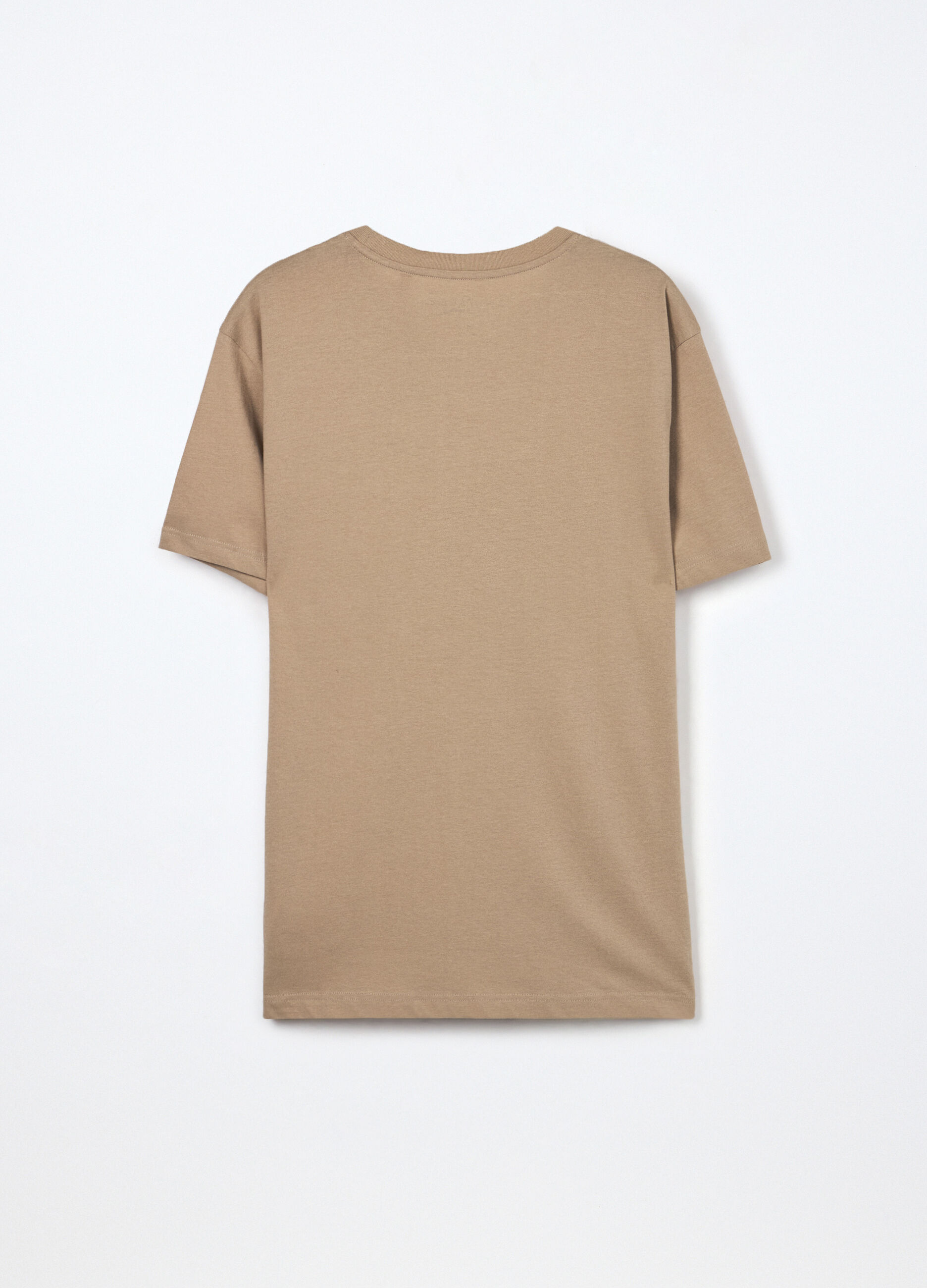 T-shirt girocollo con stampa Outdoor uomo_1