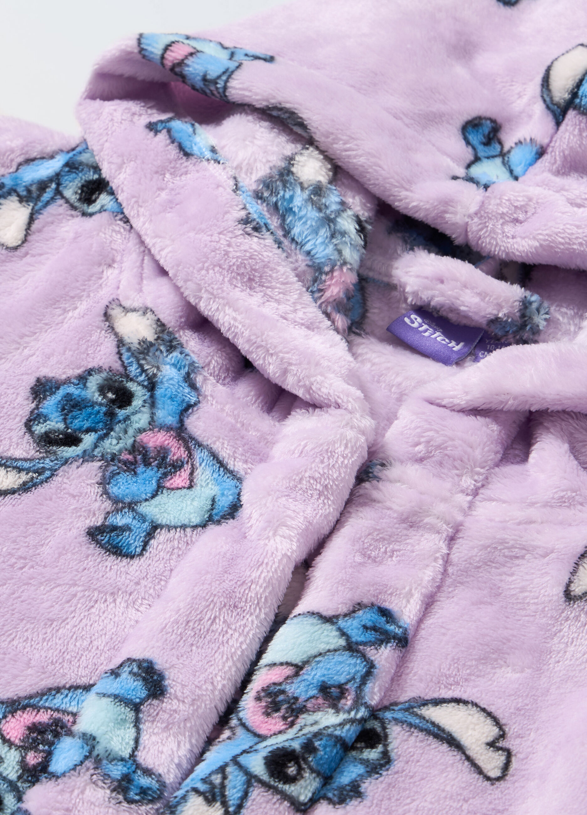 Vestaglia in coral fleece con cappuccio ragazza_1