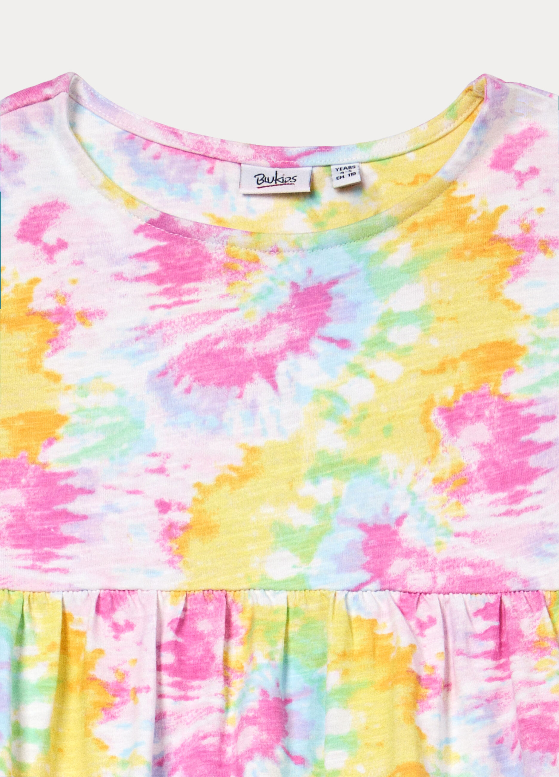 Vestito in jersey di cotone slub bambina_2