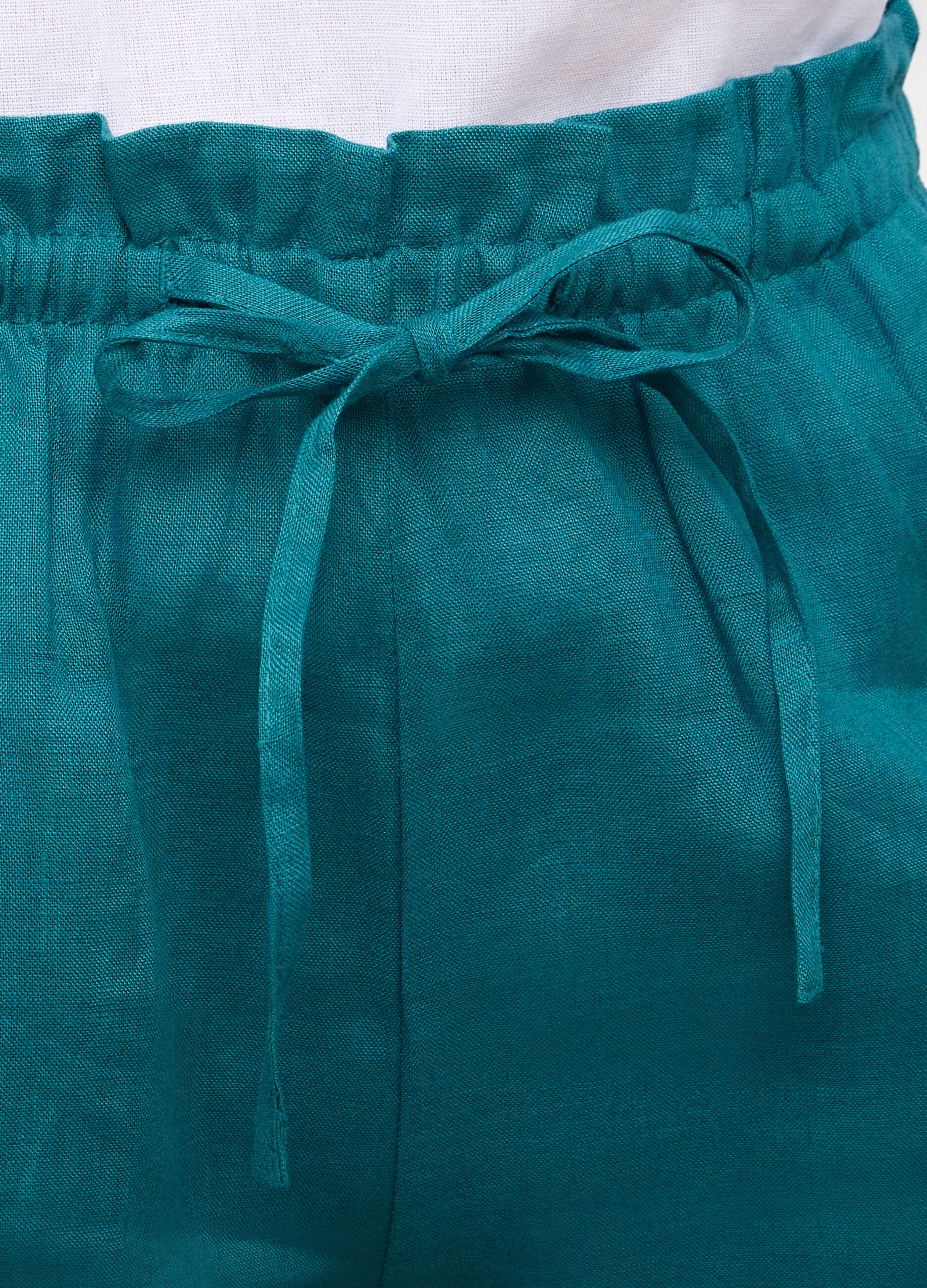 Bermuda in puro lino donna_2