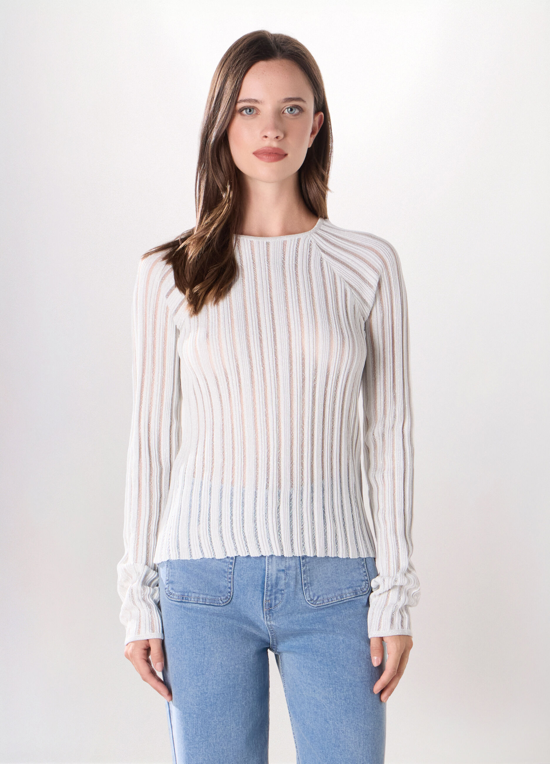 Pullover misto viscosa donna_0