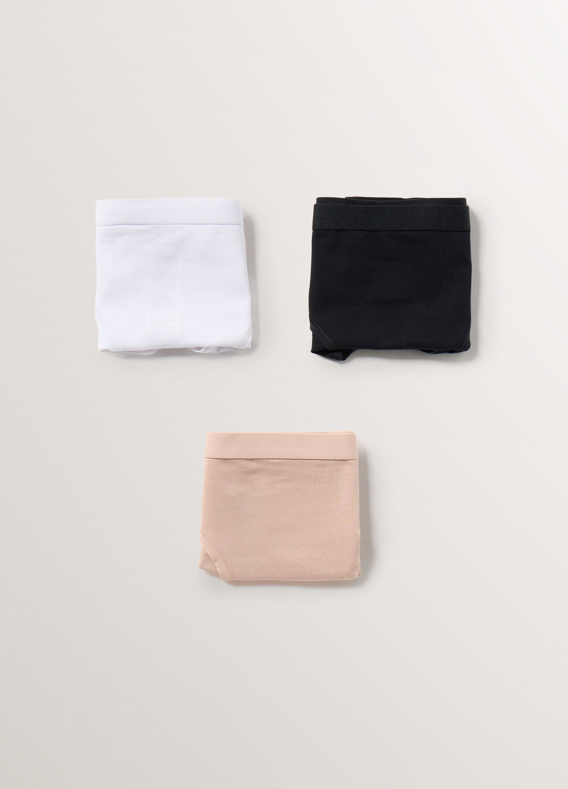 Pack 3 slip in jersey di cotone stretch donna_0