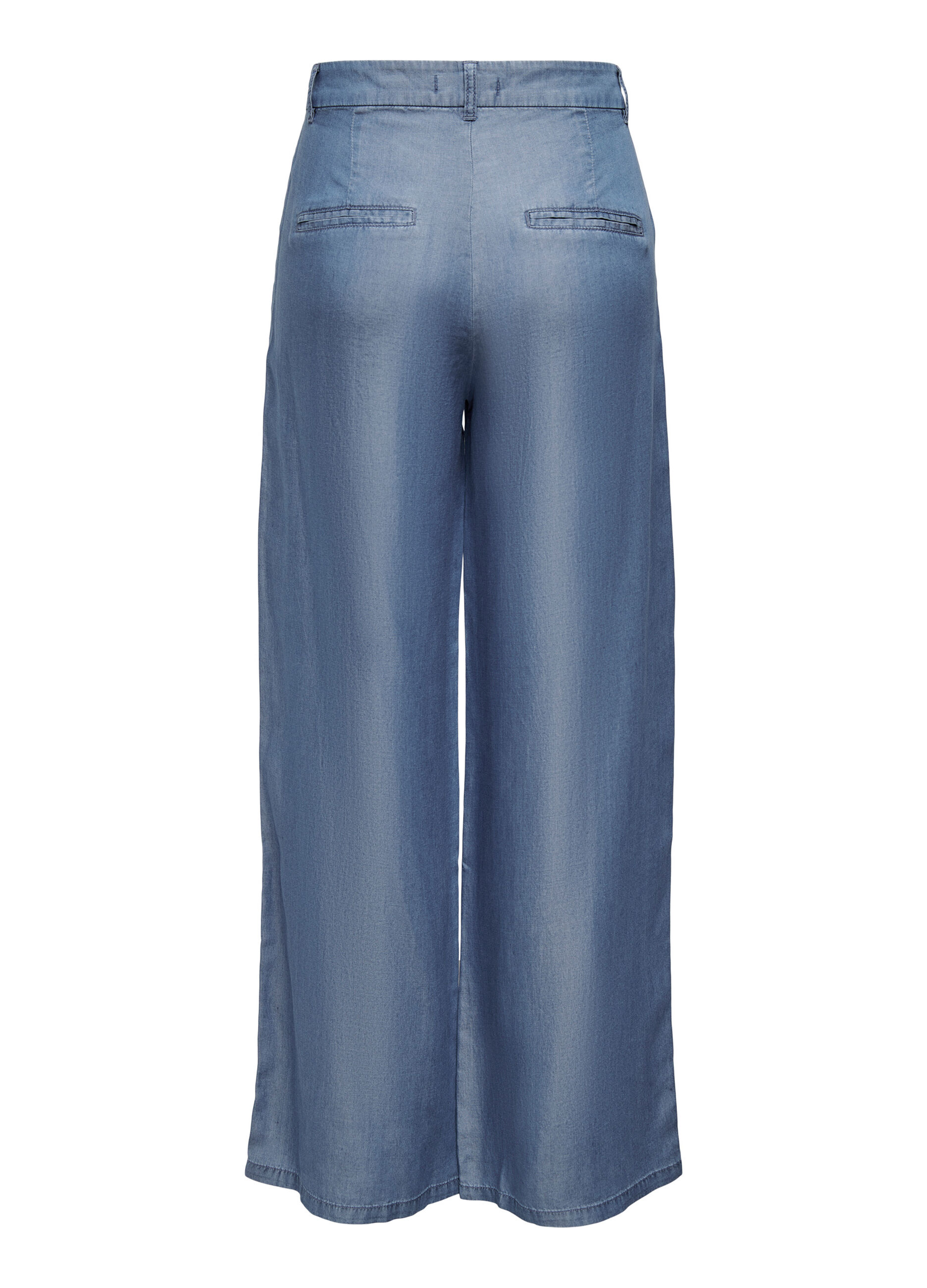 Pantaloni palazzo in puro cotone donna