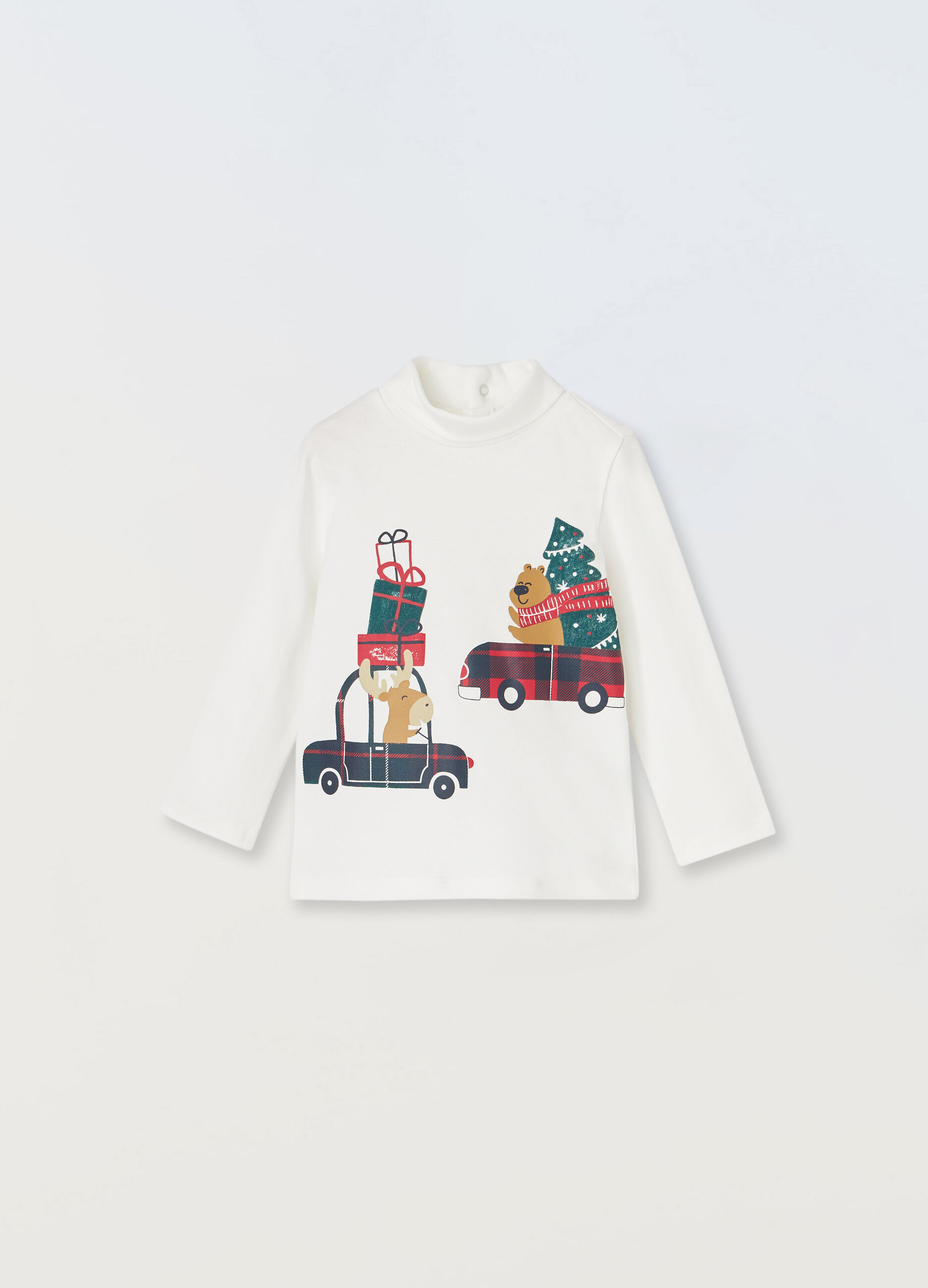 T-shirt in puro cotone neonato_0
