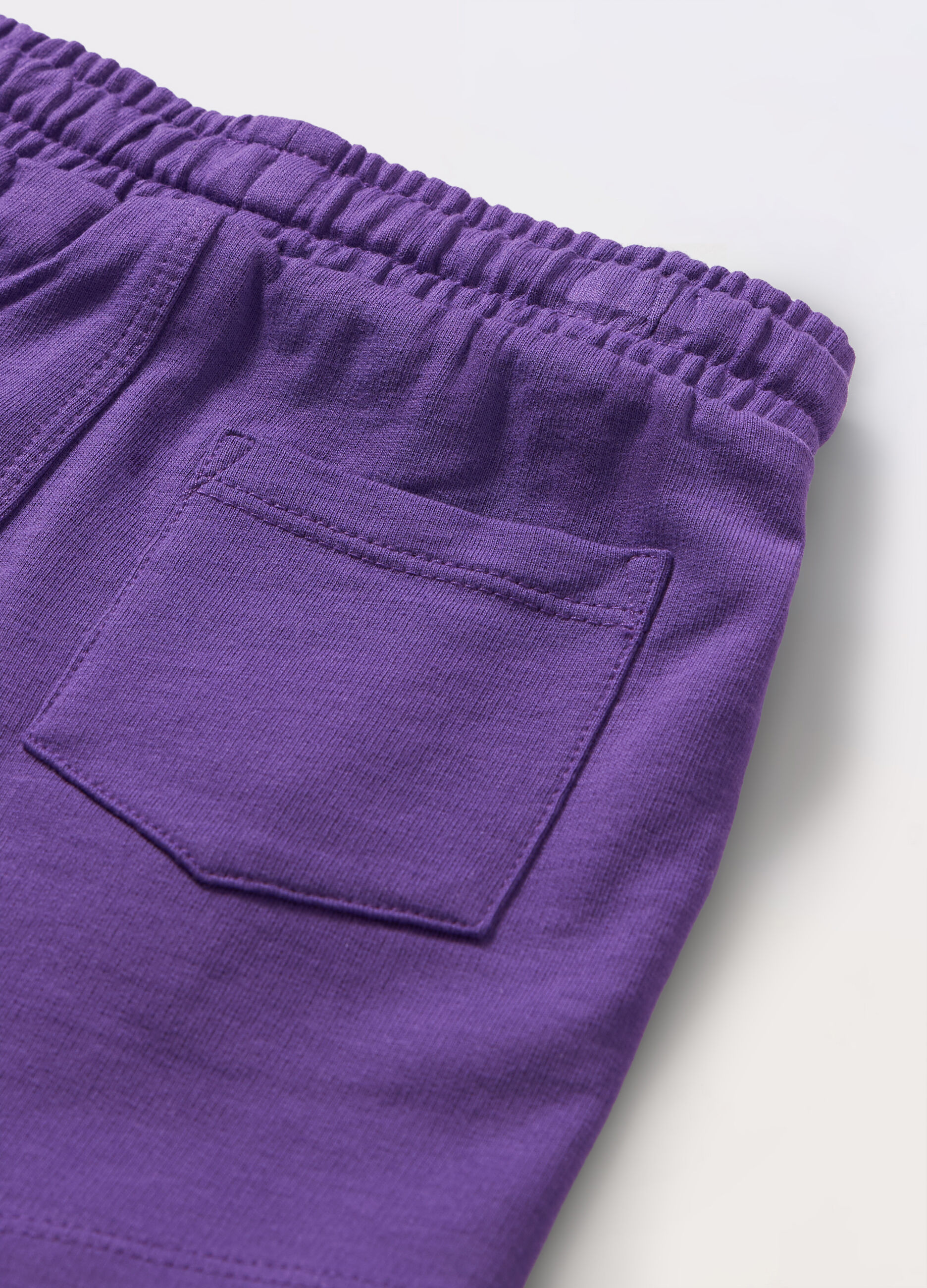 Shorts in french terry di puro cotone neonato_1