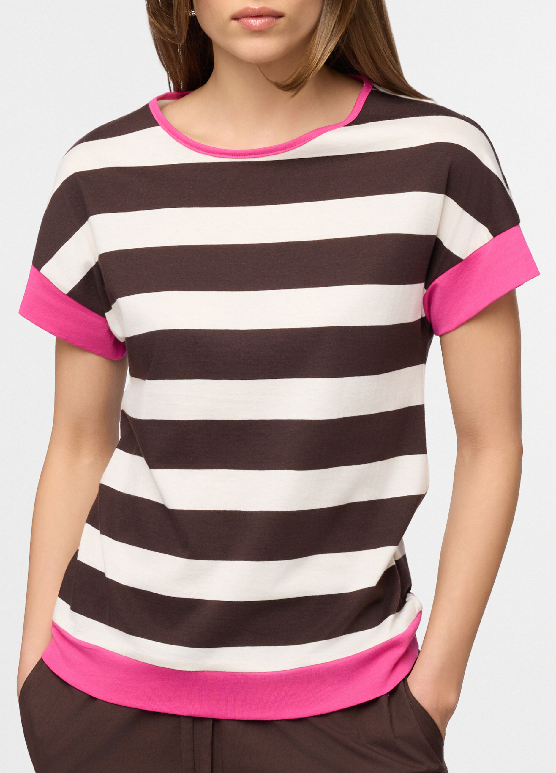 T-shirt girocollo donna_2