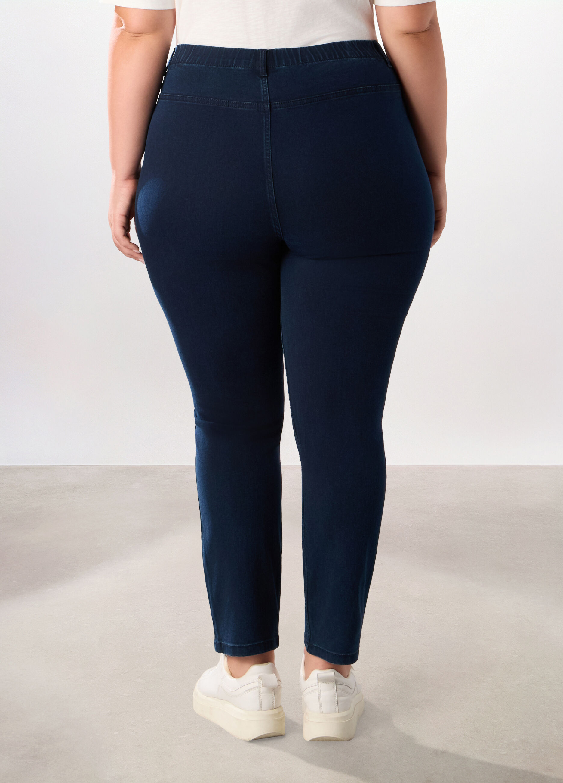 Jeggings in cotone donna curvy_1