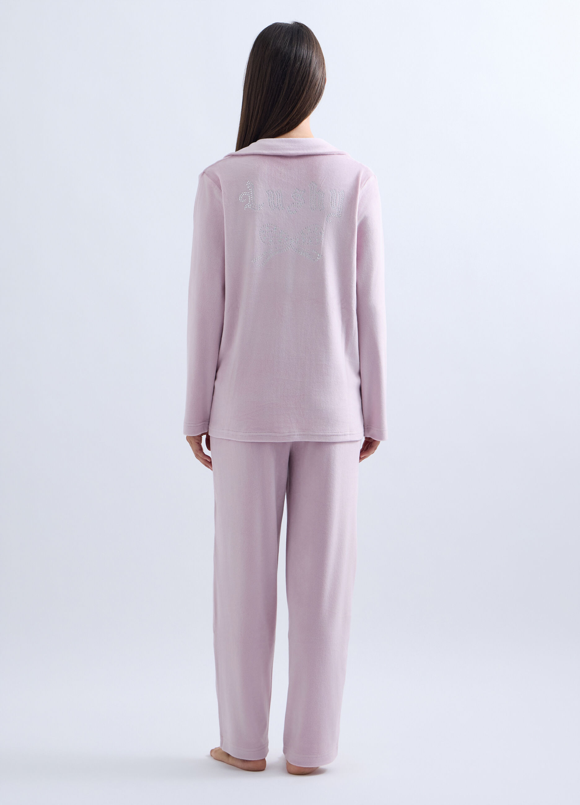 Set pigiama velour stretch donna_1