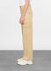 Pantaloni fit Cargo in cotone trattato donna_1