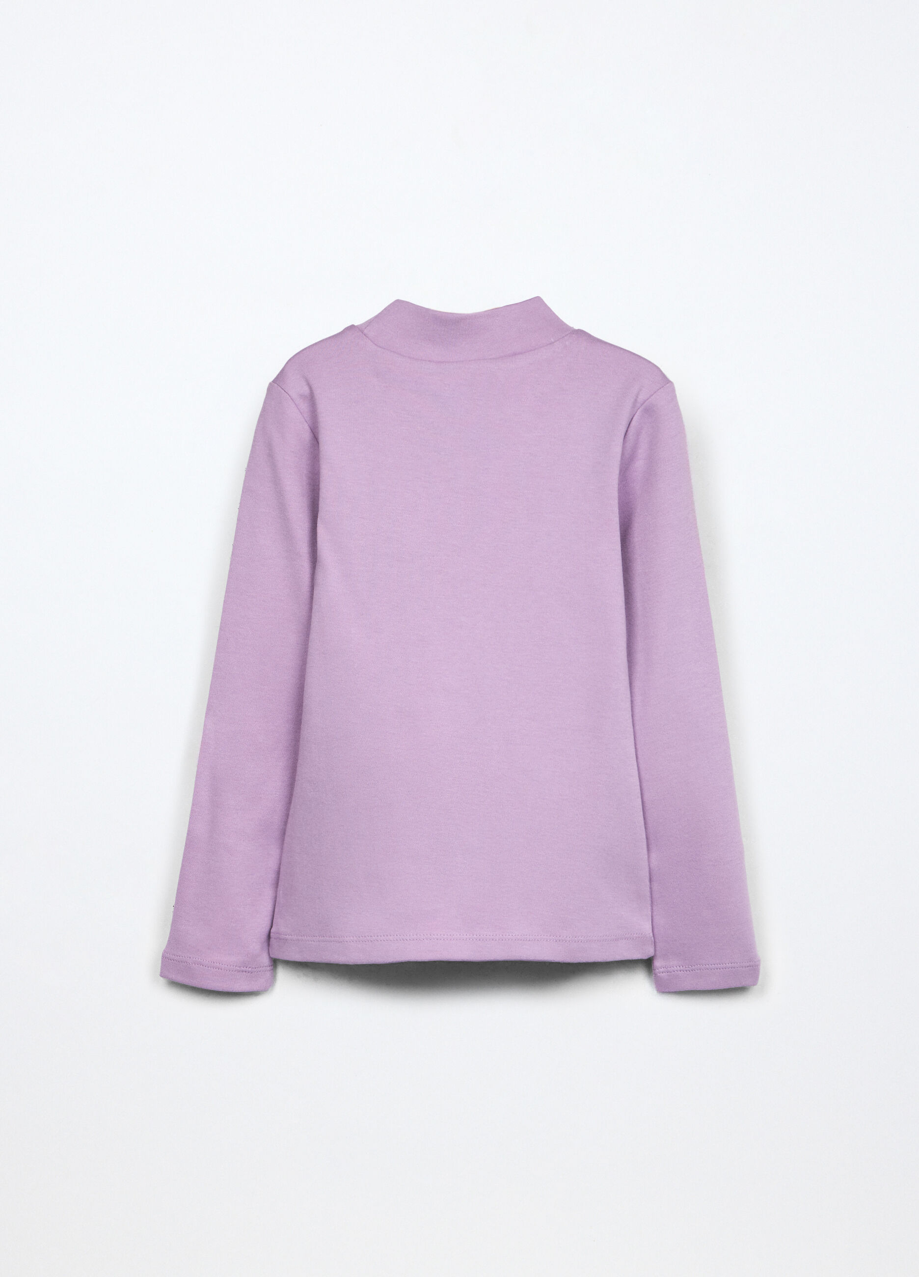 Lupetto in interlock di puro cotone bambina_1