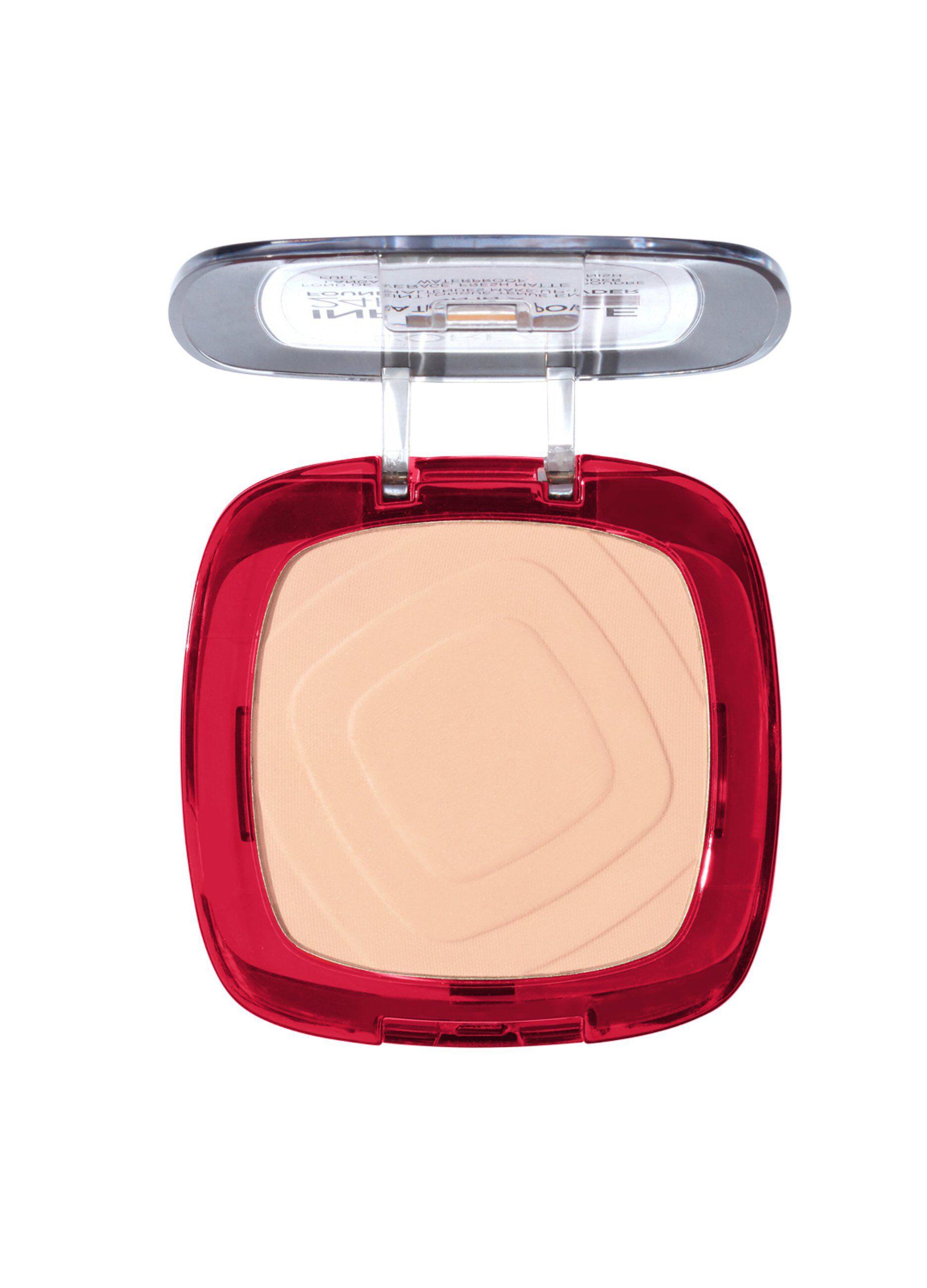 L'Oréal Paris Fondotinta compatto Infaillible 24H Fresh Wear, Formula in Polvere a Lunga Tenuta, Mask-Friendly, Low-Transfer e Waterproof, Copre come un fondotinta e opacizza come una polvere, 180 Sable Rosé/Rose Sand._1