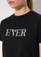 T-shirt con strass in cotone stretch donna_3