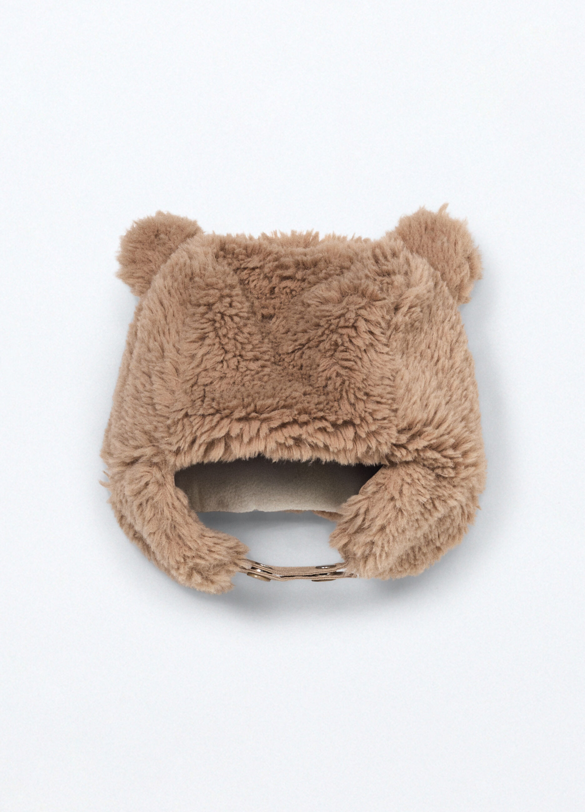 Berretto in eco fur neonato_1