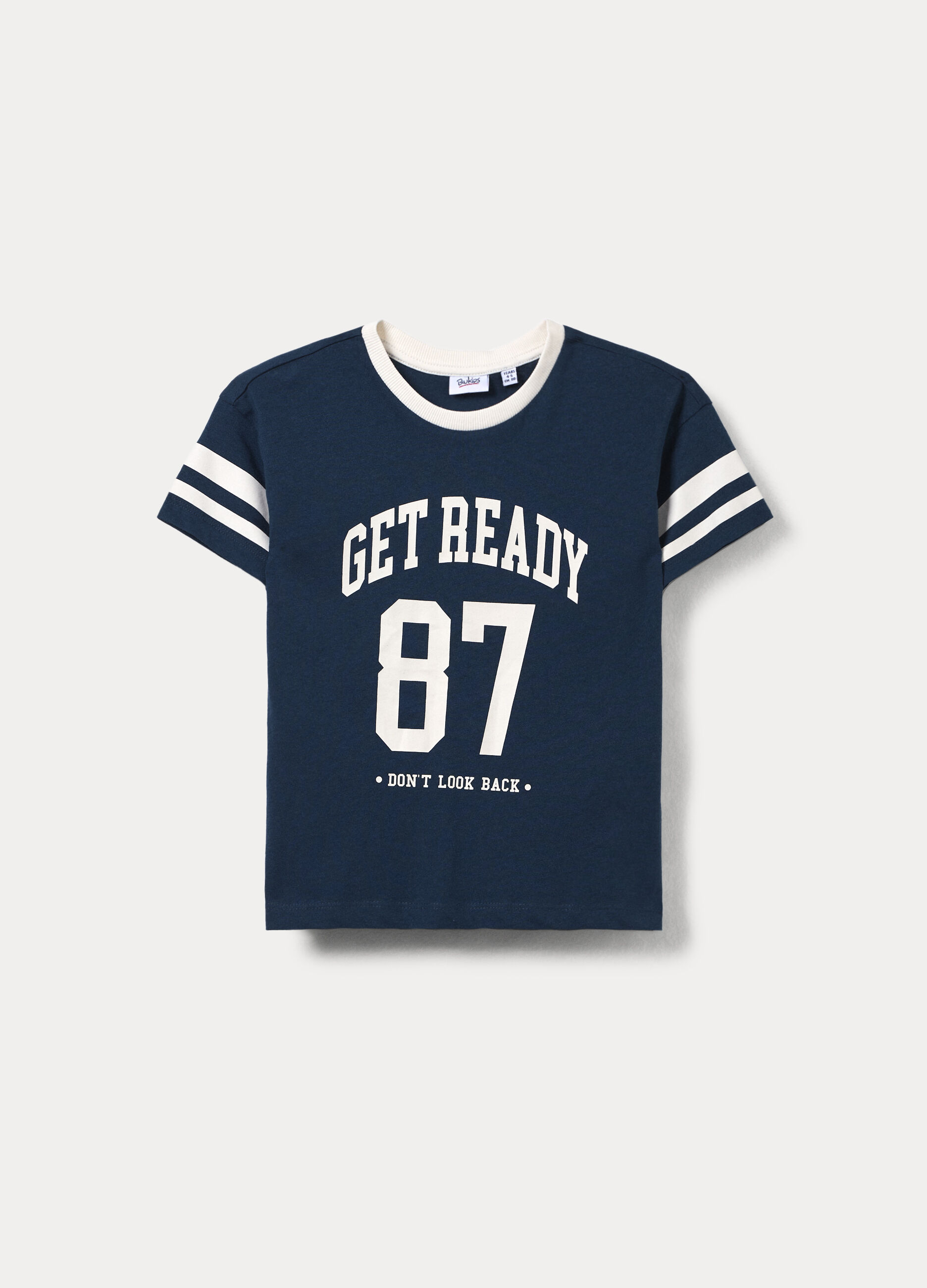 T-shirt in jersey di puro cotone bambino_0