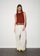 Top girocollo in maglia donna_0