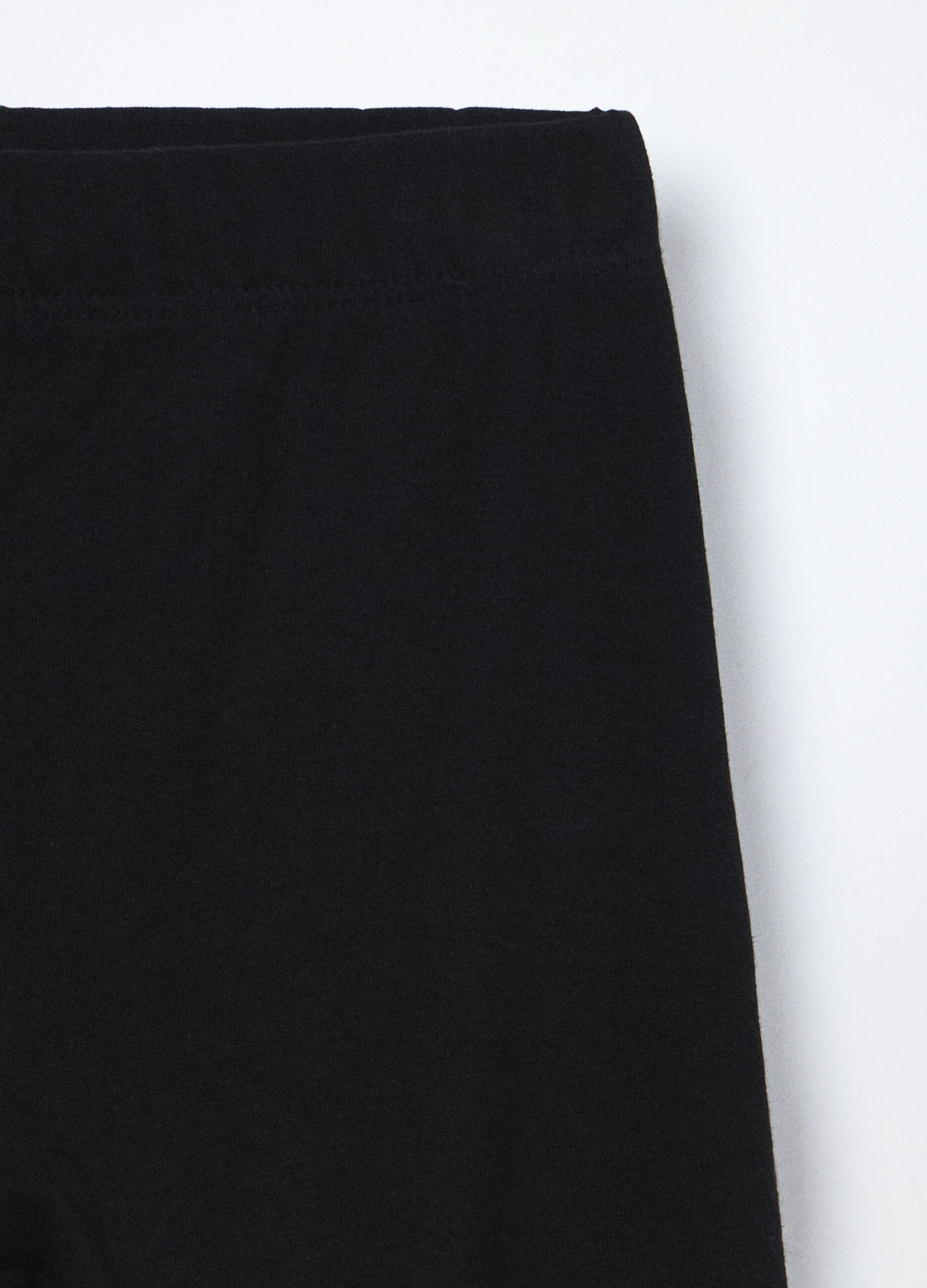 Leggings in jersey di cotone stretch bambina_2