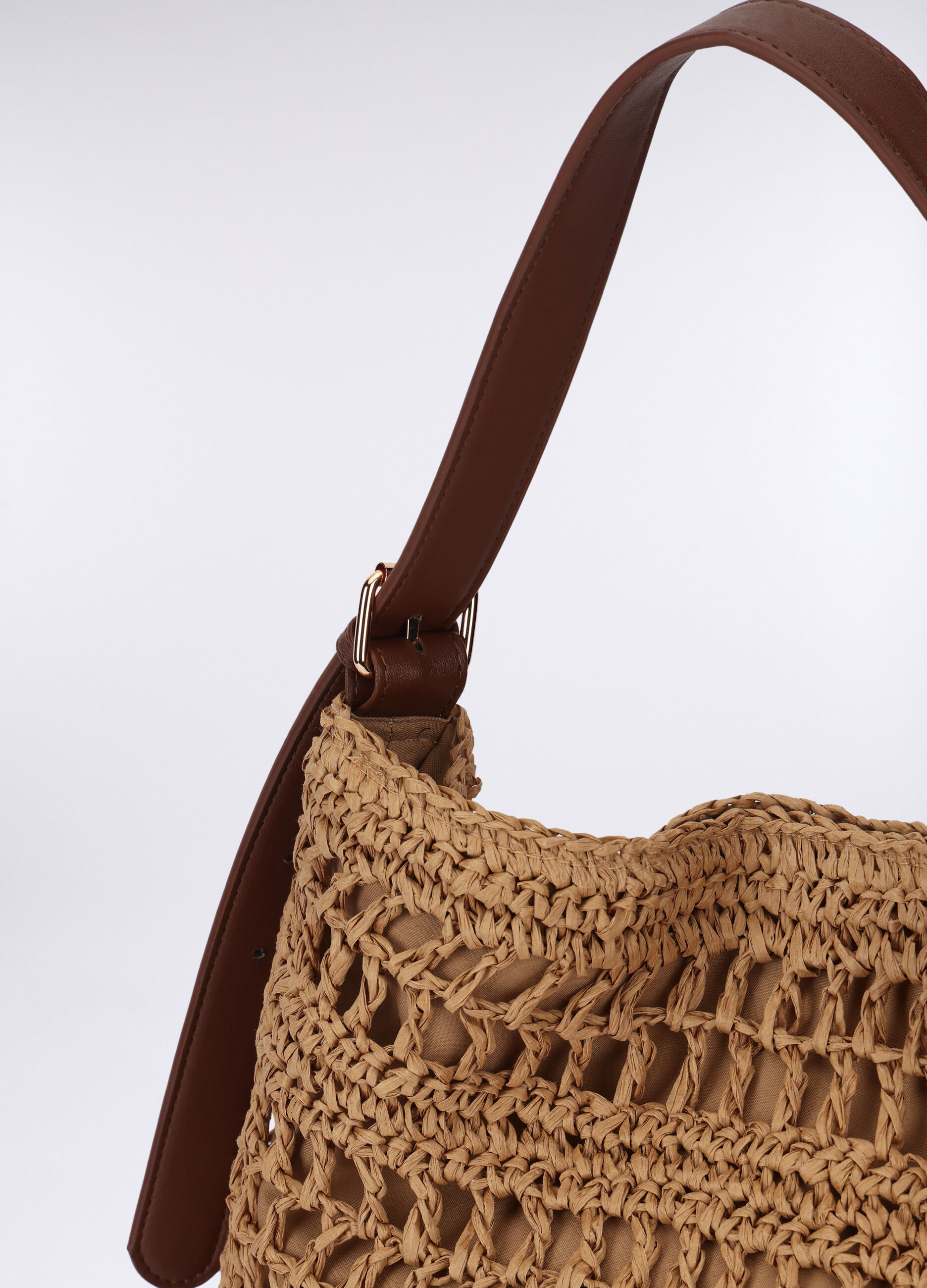 Borsa a spalla in carta tessile donna_2