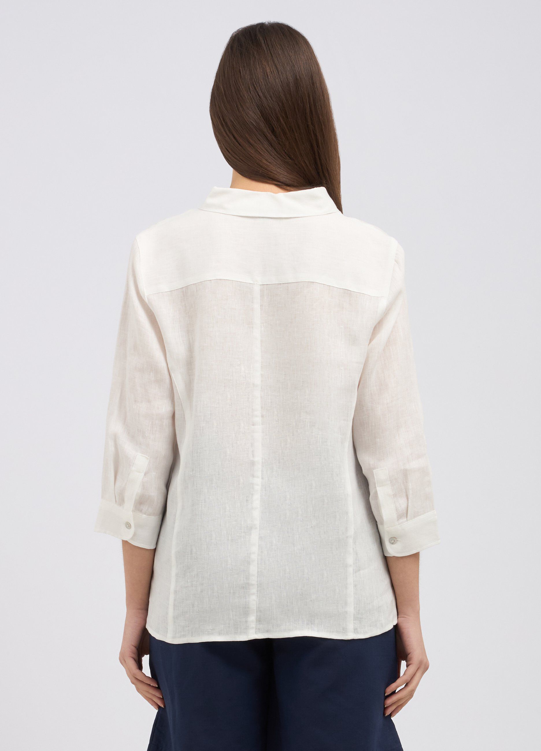 Camicia in puro lino donna_1