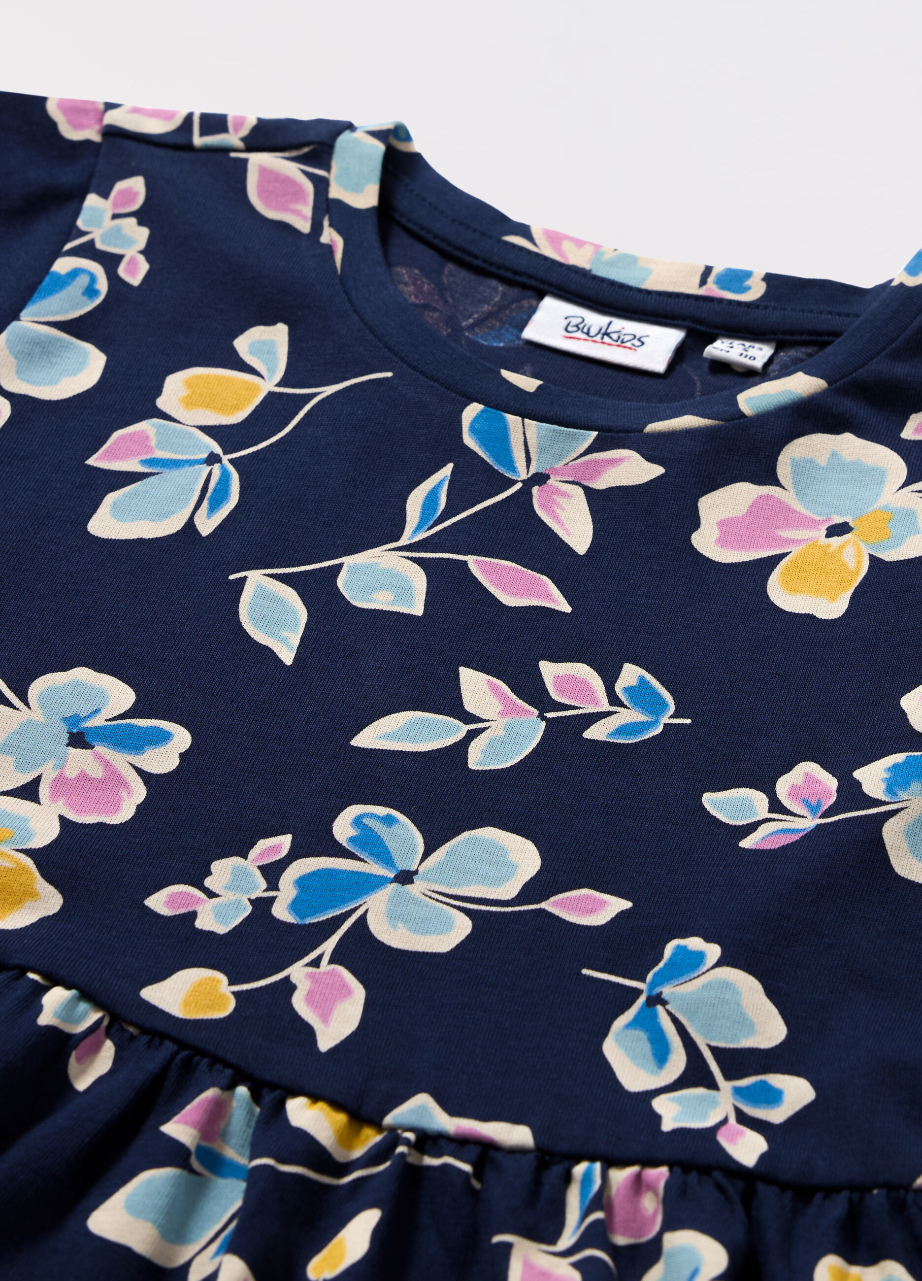 Vestito in jersey di puro cotone bambina_1