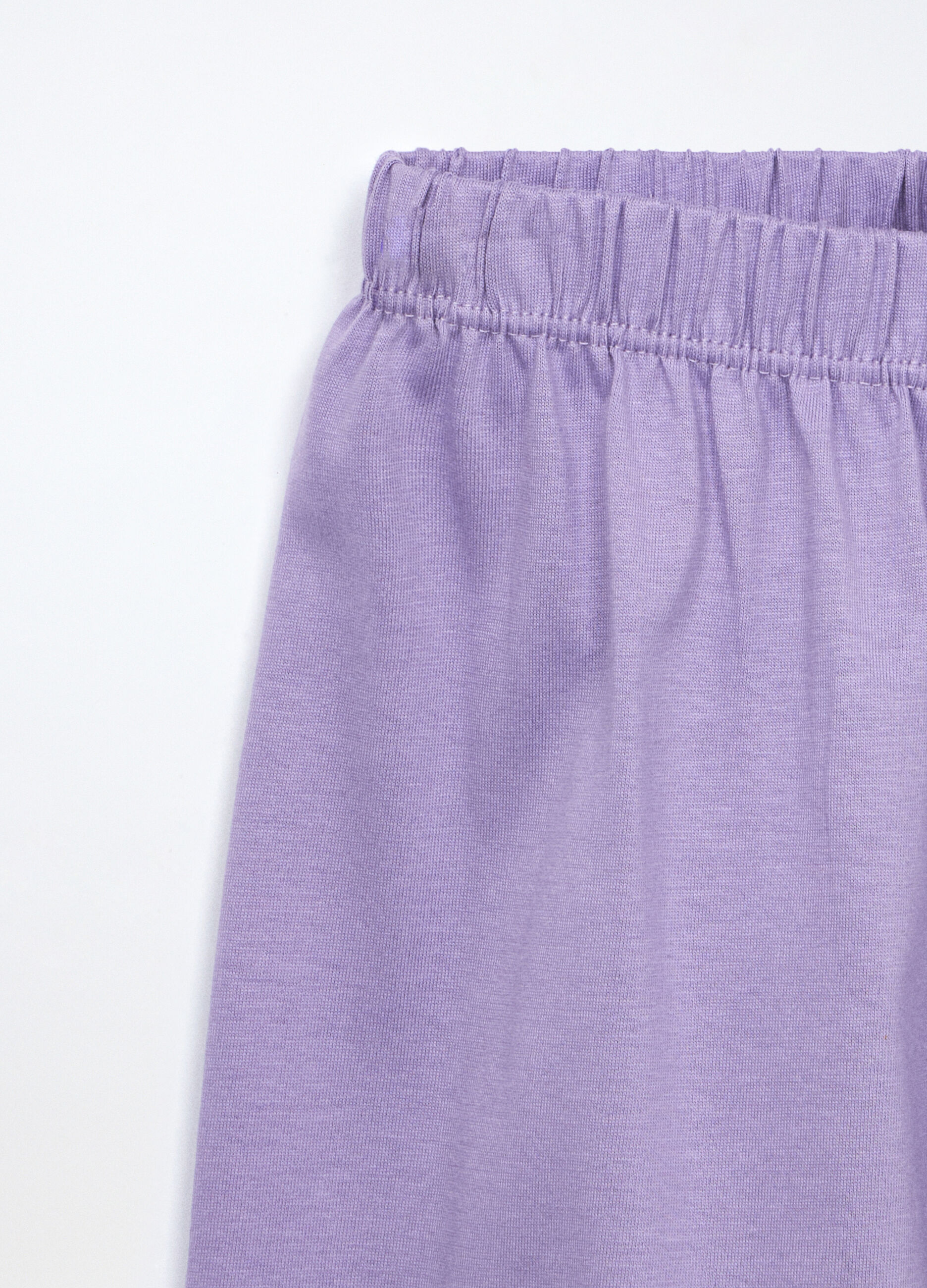 Set pigiama lungo in jersey di puro cotone bambina_3