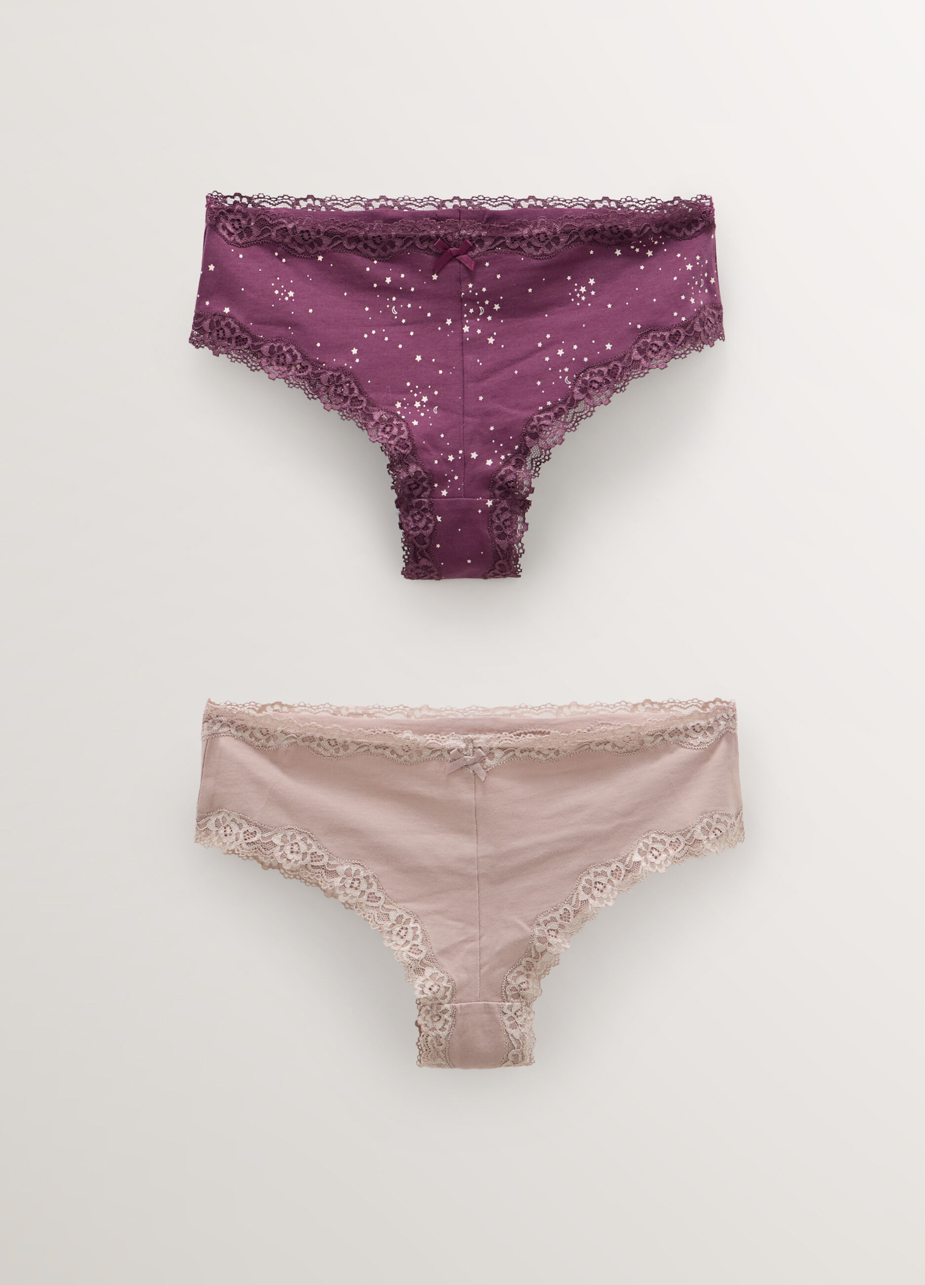Pack 2 slip brasiliana in jersey di cotone stretch donna_0