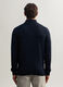Maglione collo alto a maglia rasata uomo_1