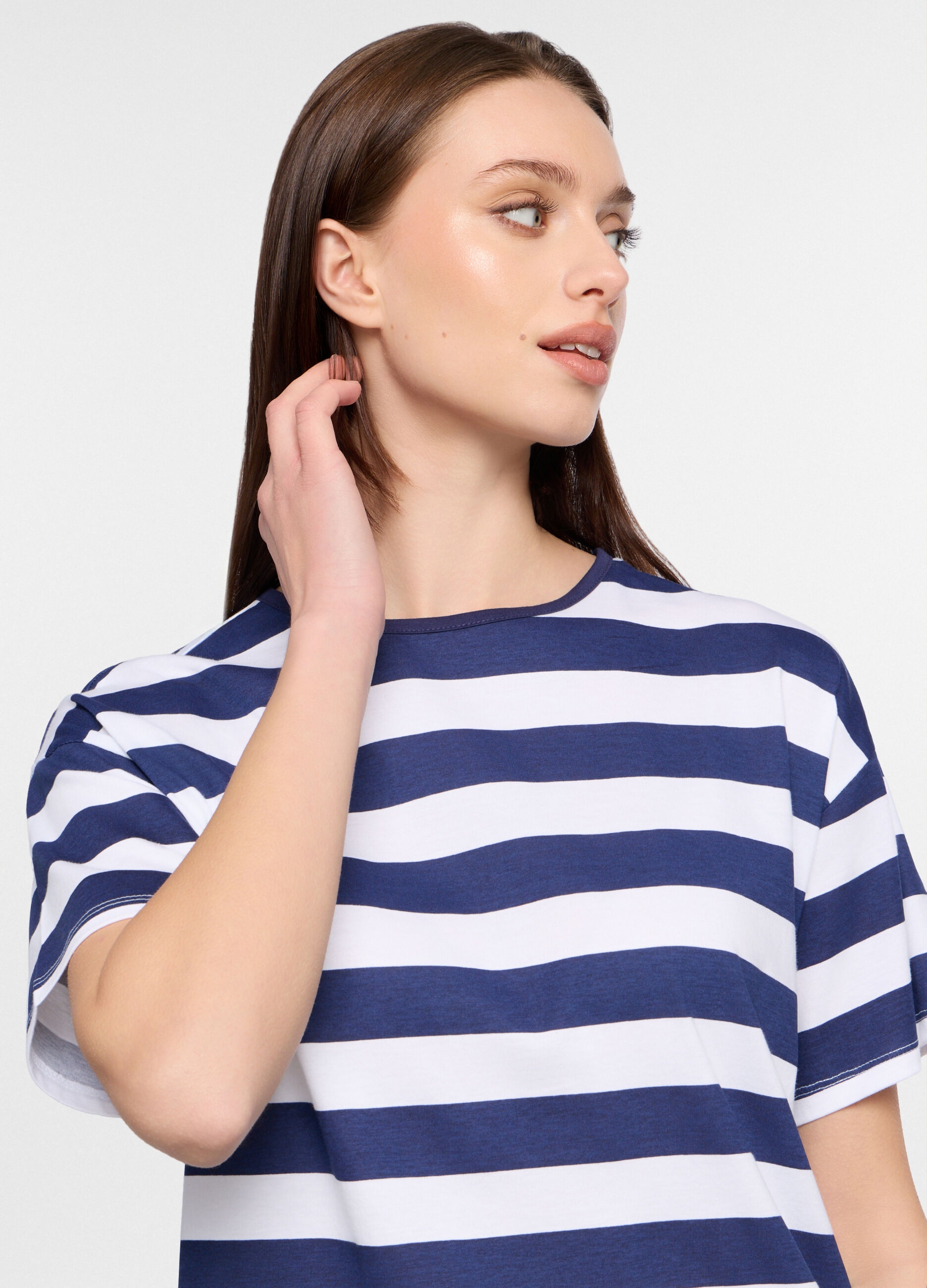 T-shirt girocollo donna_2