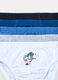 Pack 5 slip Sonic in jersey di puro cotone bambino_3