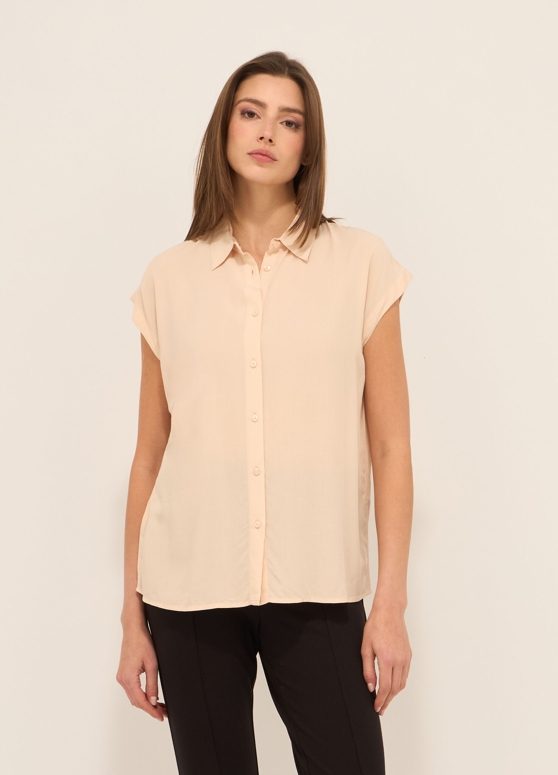 Camicia in pura viscosa donna_0