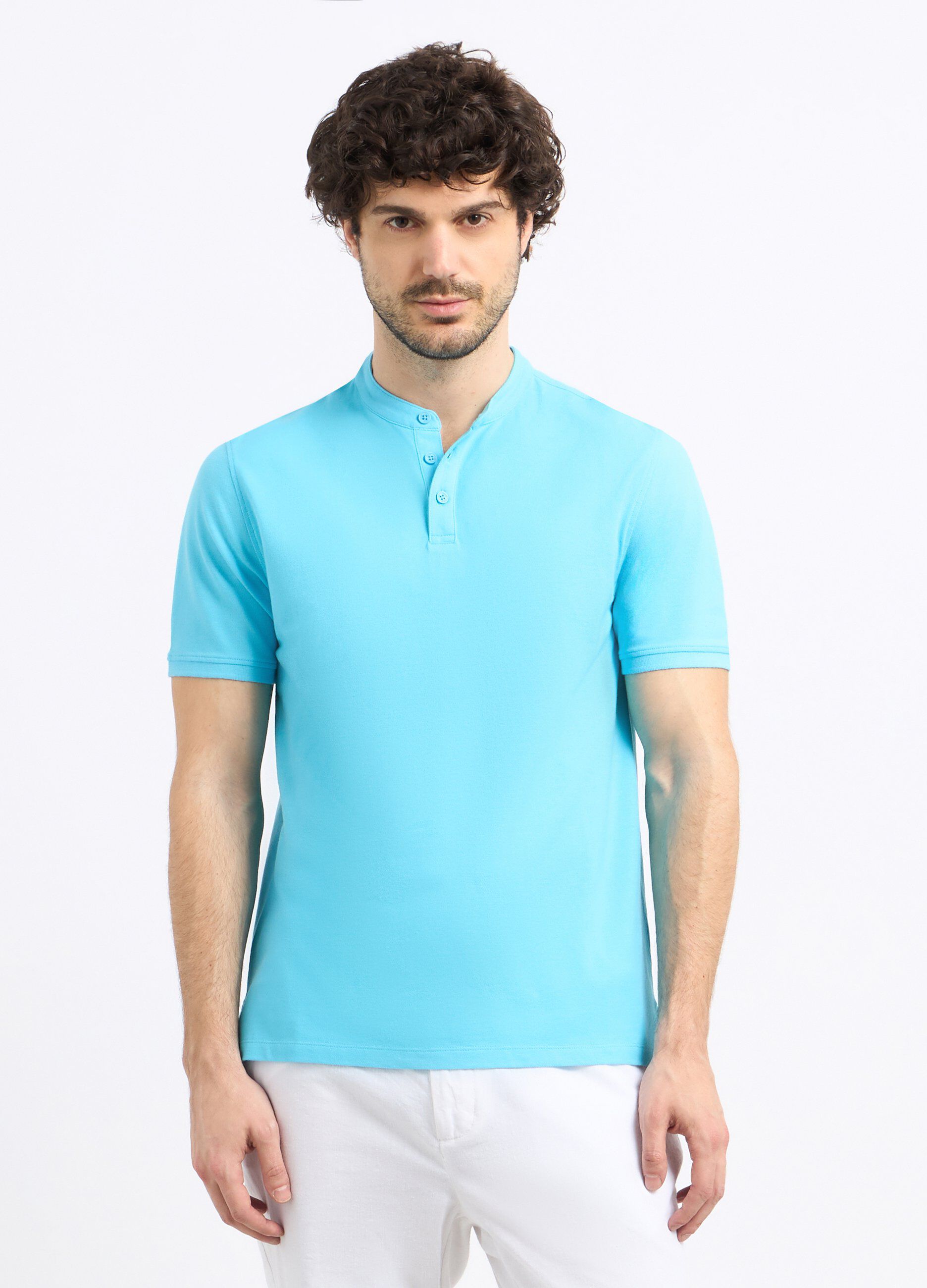 Polo in puro cotone uomo_0