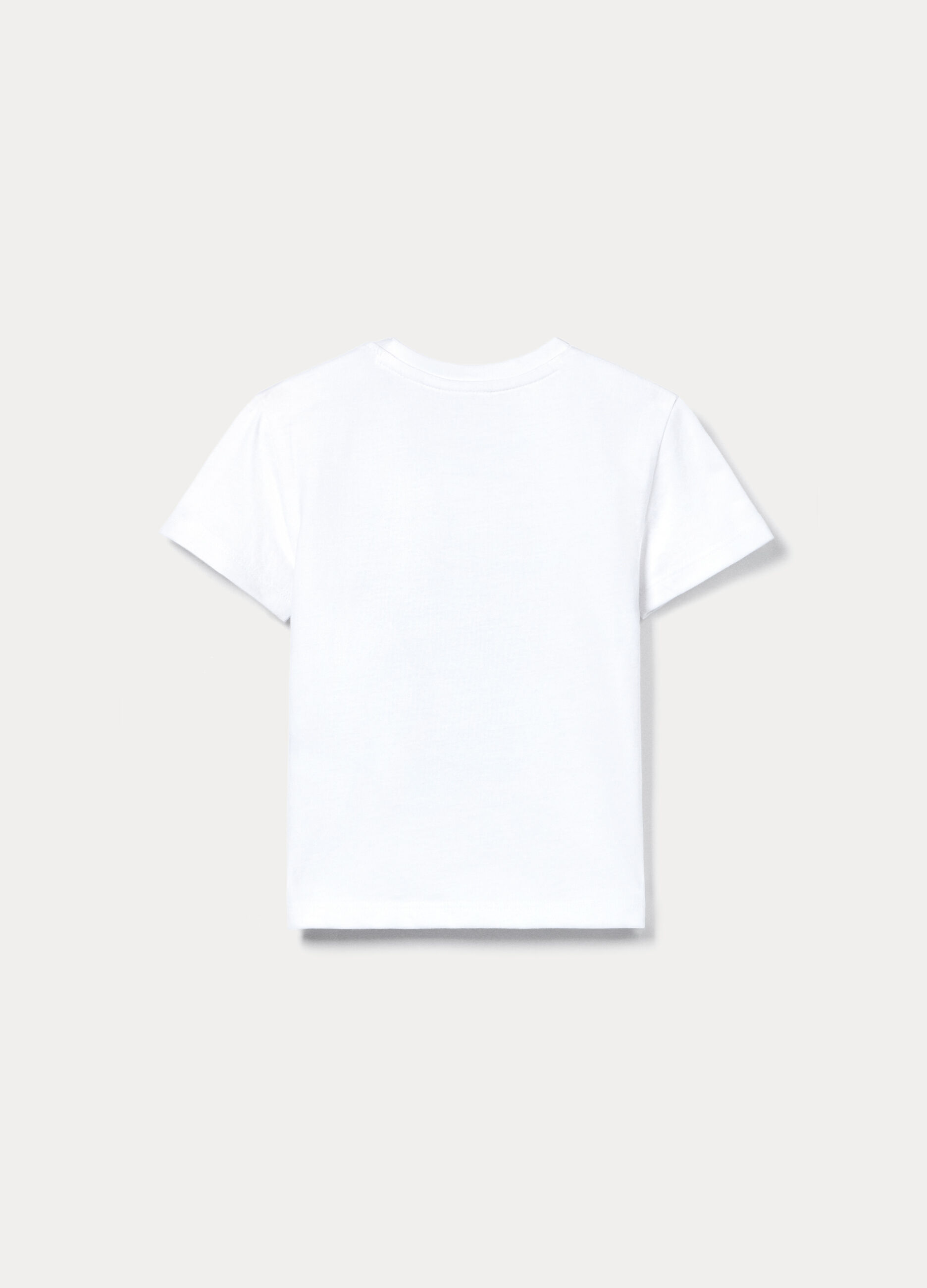 T-shirt in jersey di puro cotone bimbo_1