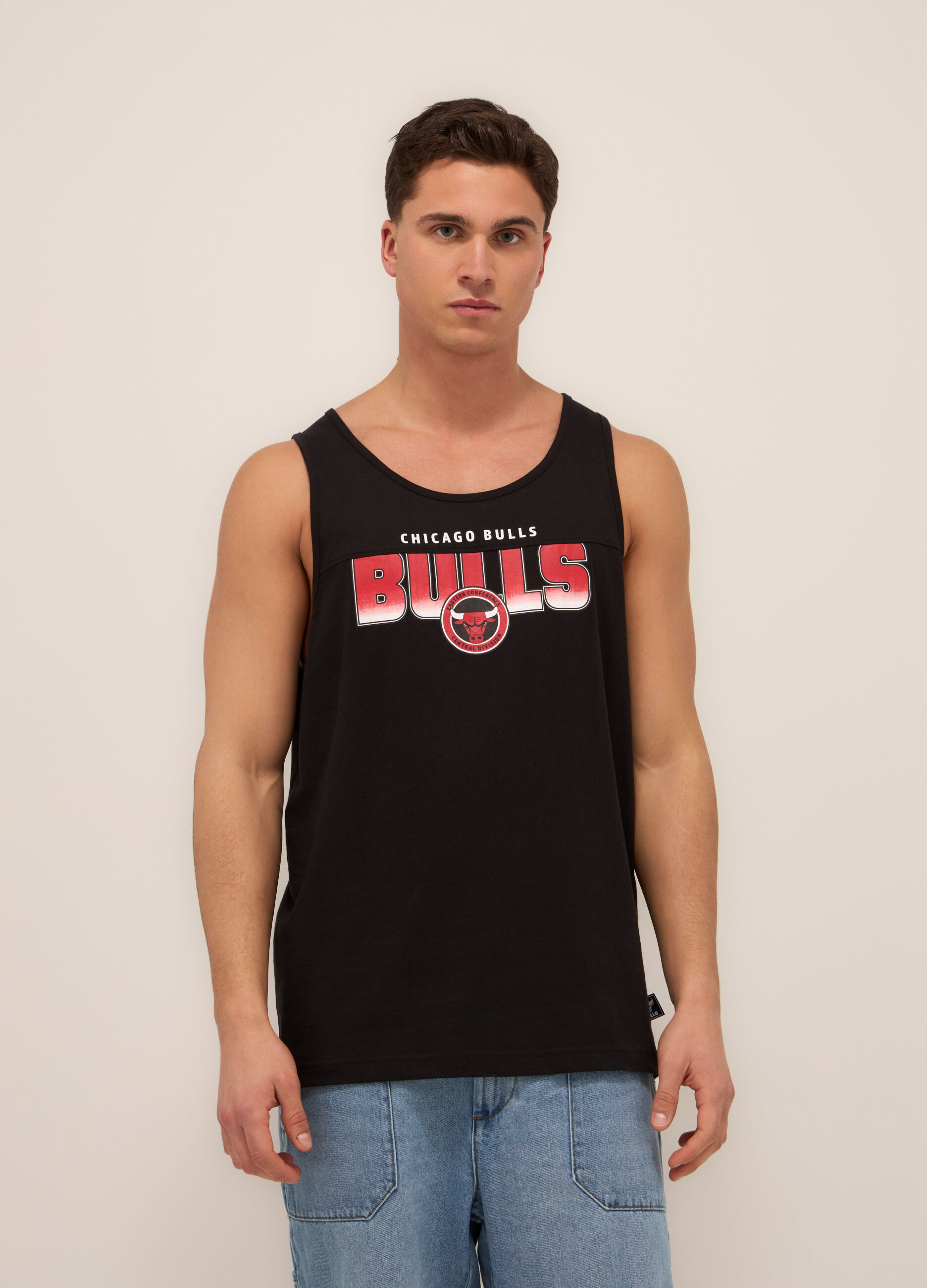 Canotta basketball in jersey uomo_0