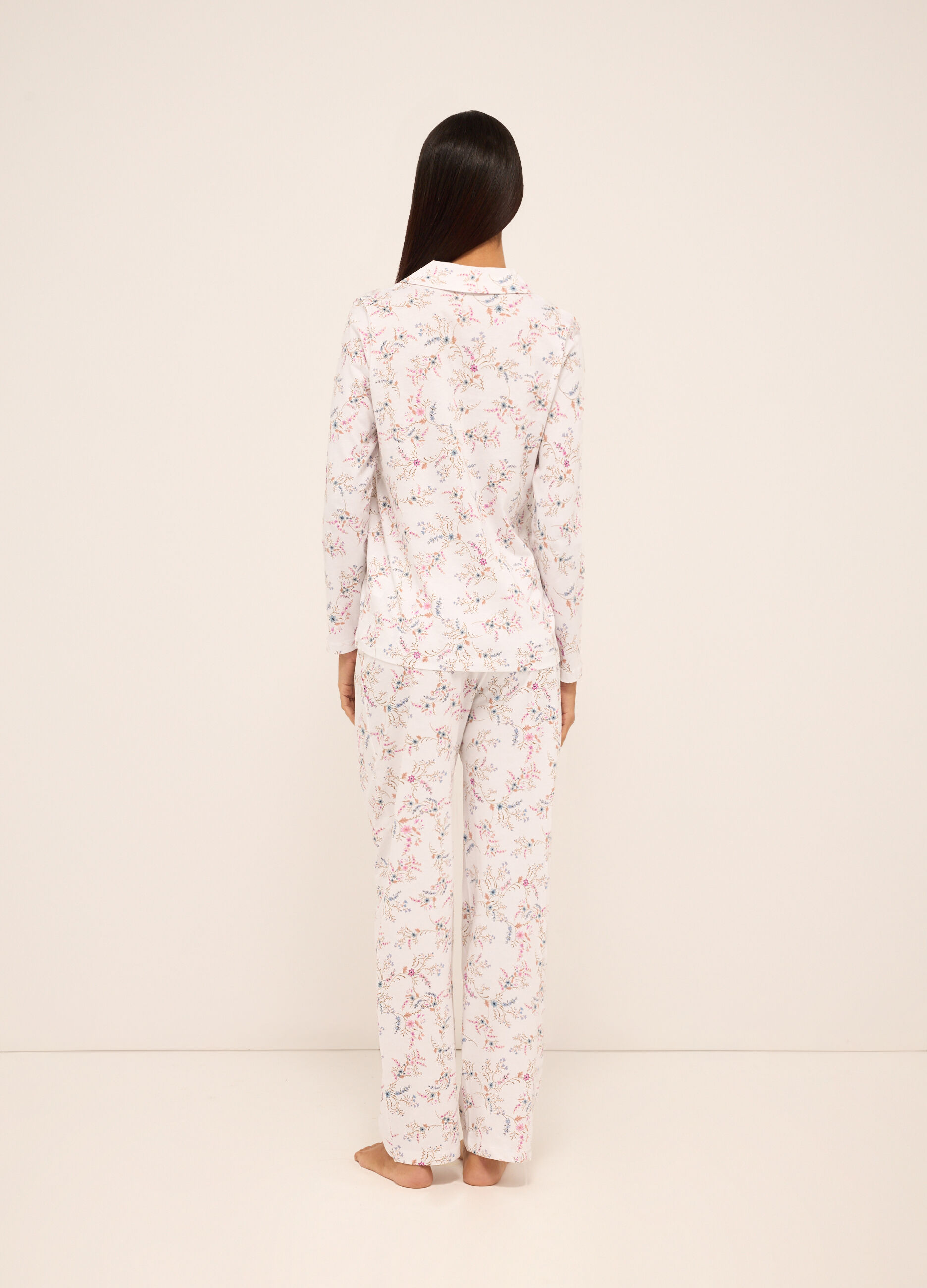 Set pigiama in puro cotone donna_1