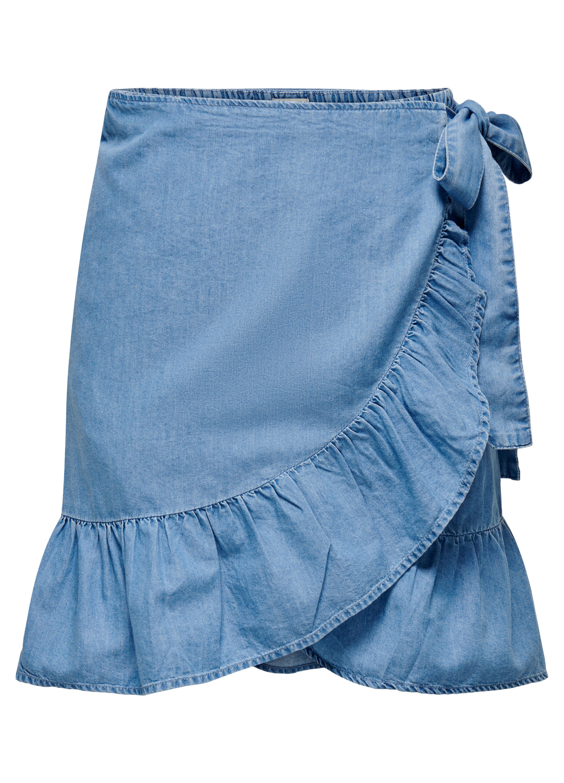 Gonna a portafoglio in denim donna_4