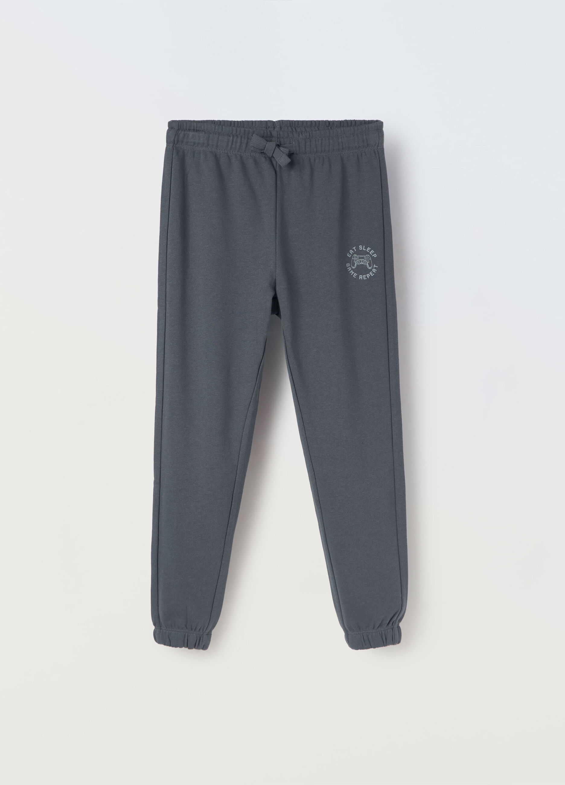 Jogger in puro cotone ragazzo_0