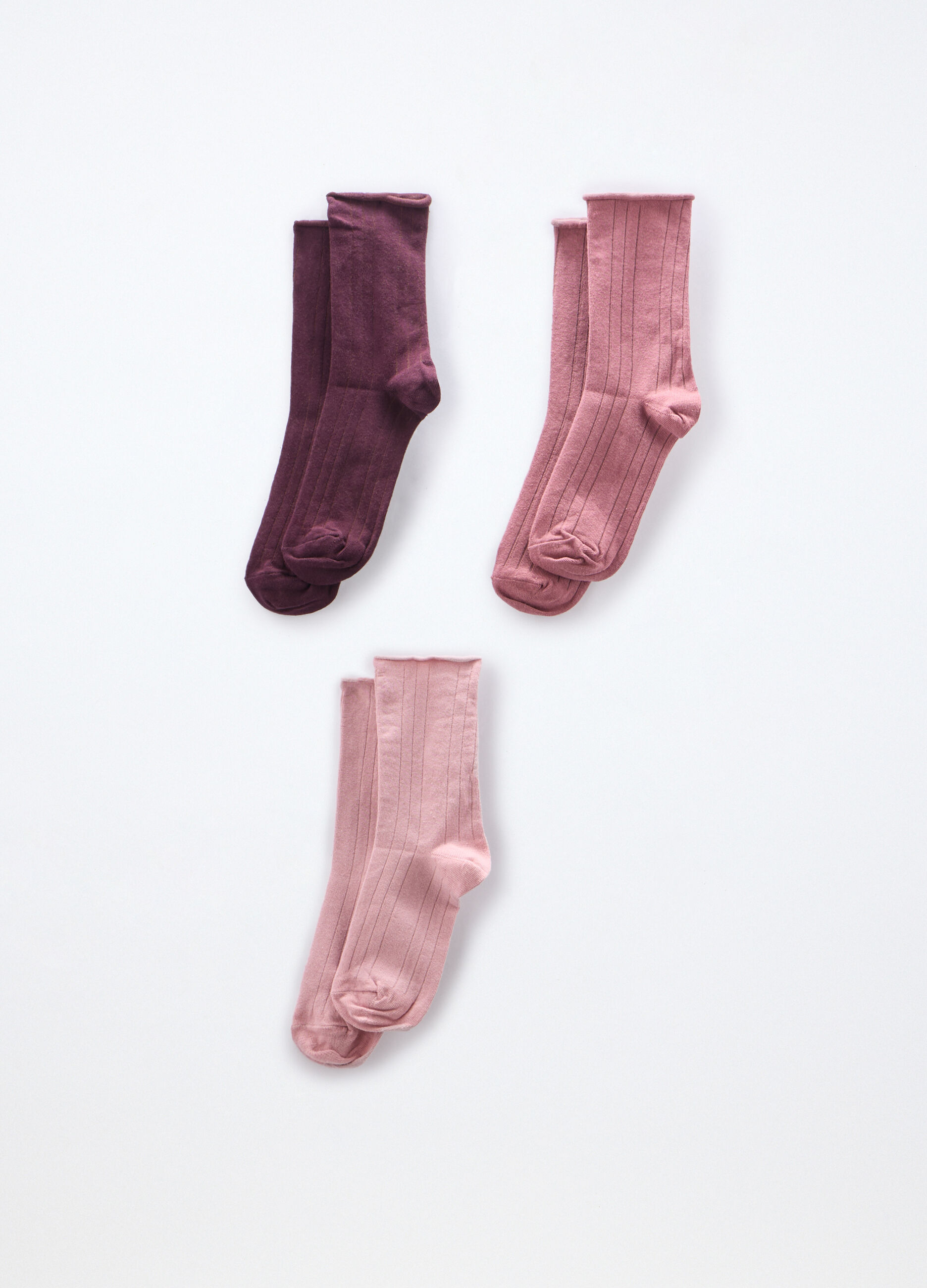 Pack 3 calze misto cotone donna_0