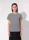 T-shirt in cotone stretch a righe donna_1