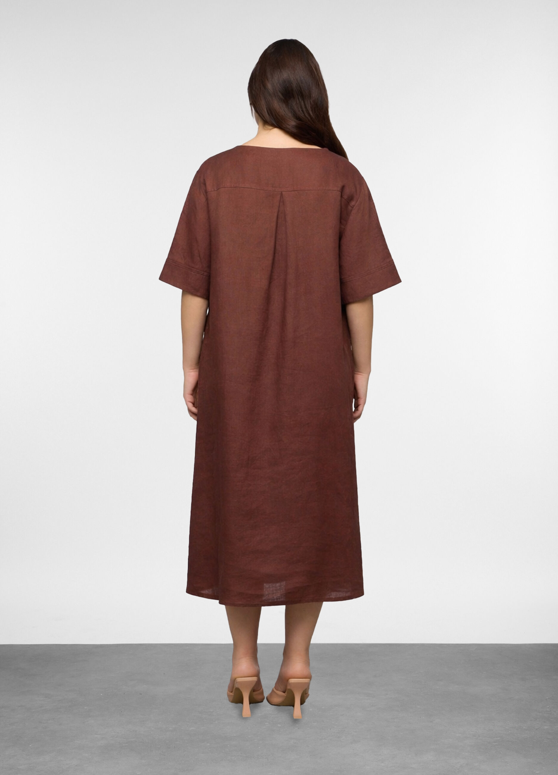 Abito in puro lino donna curvy_1