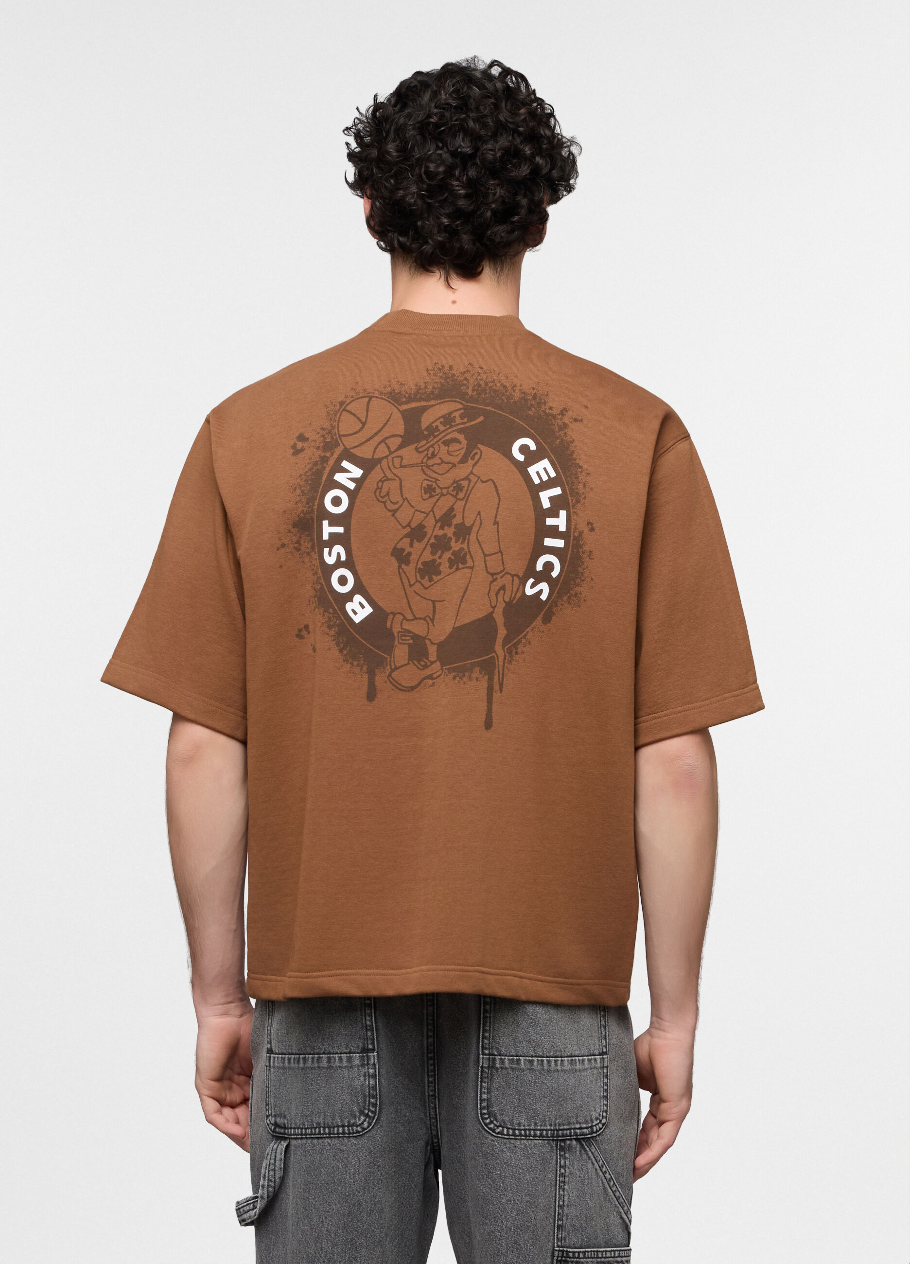 T-shirt girocollo Boston Celtics uomo_1