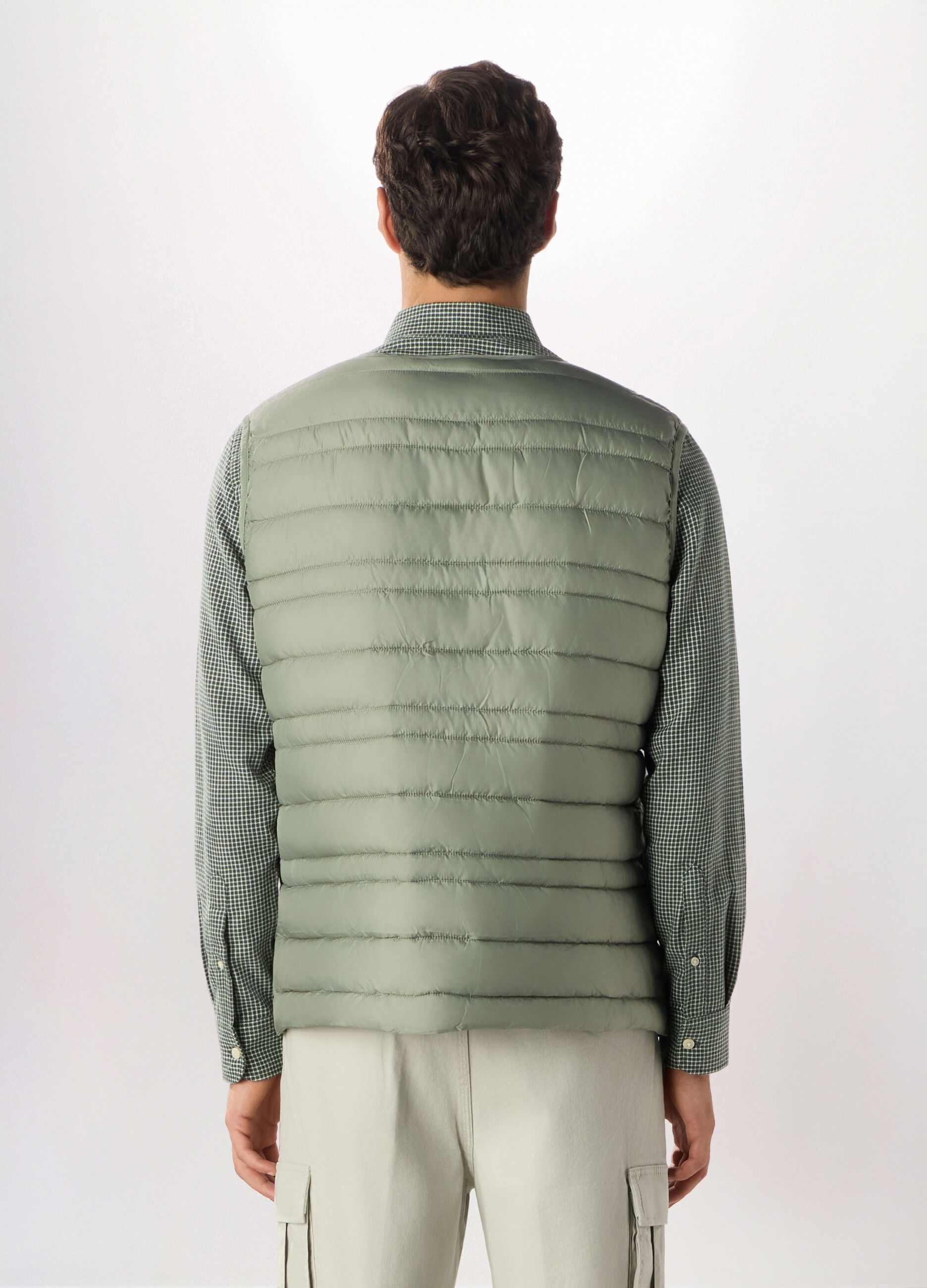 Gilet trapuntato e imbottito uomo_1